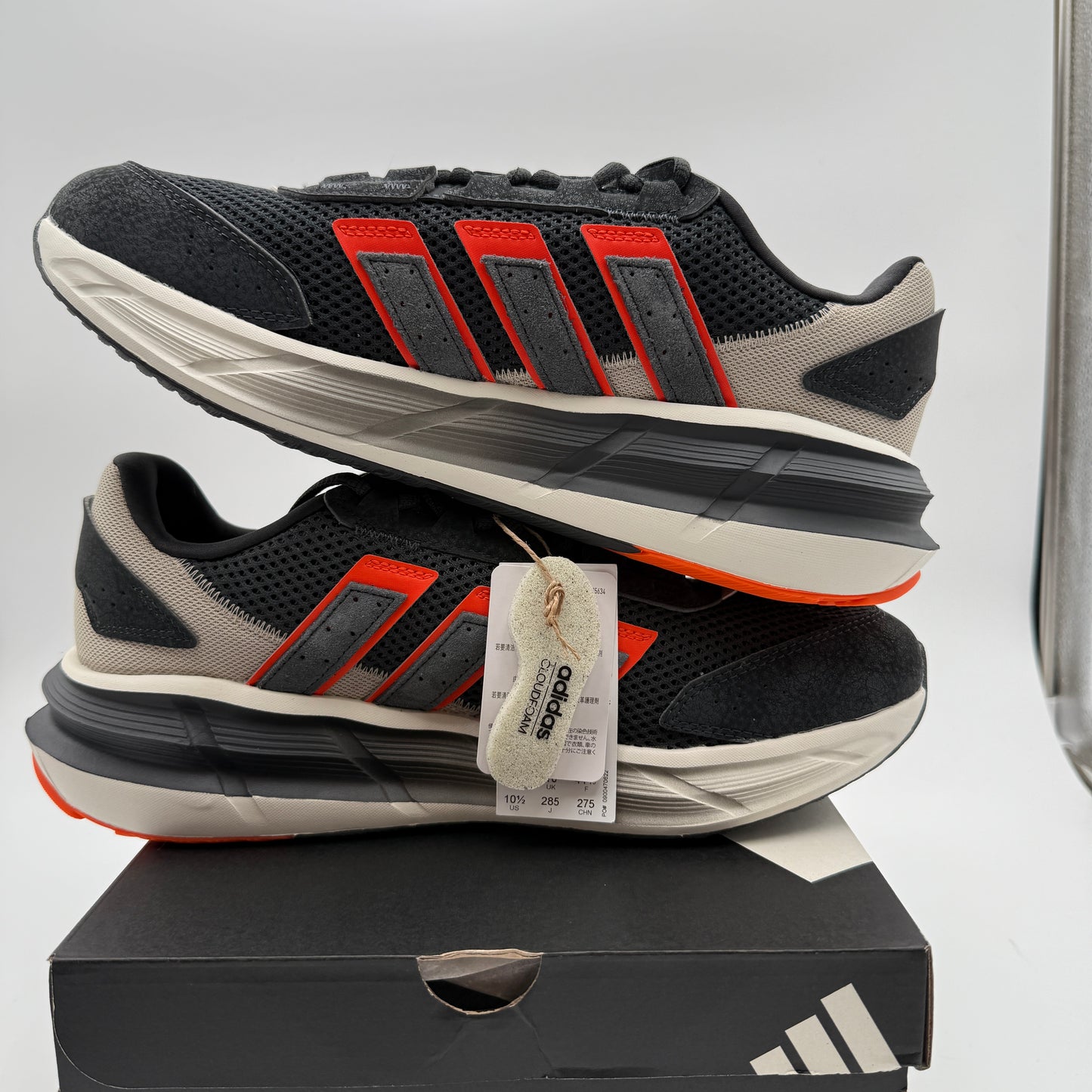 New adidas ASTRASTAR Carbon Impact Orange Sneakers Size 10.5 JQ6077
