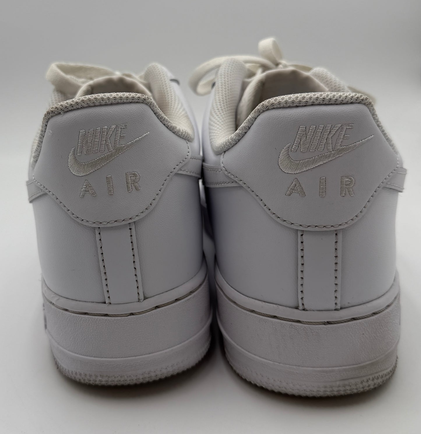 Nike Air Force 1 '07 Shoes Triple White CW2288-111 - Size 12 Used Condition