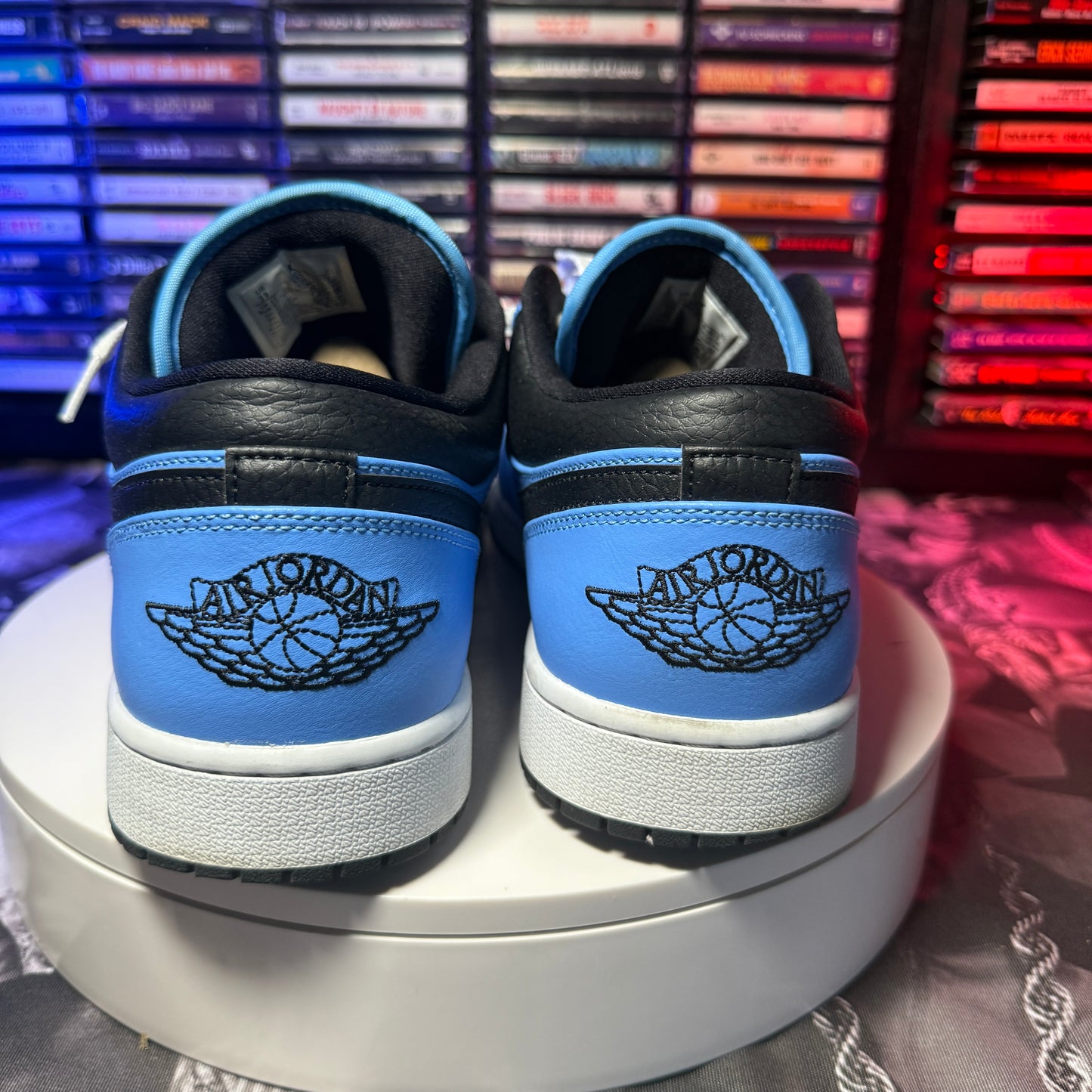 Nike Air Jordan 1 Retro Low University Blue/Black-White sz 13 553558-403