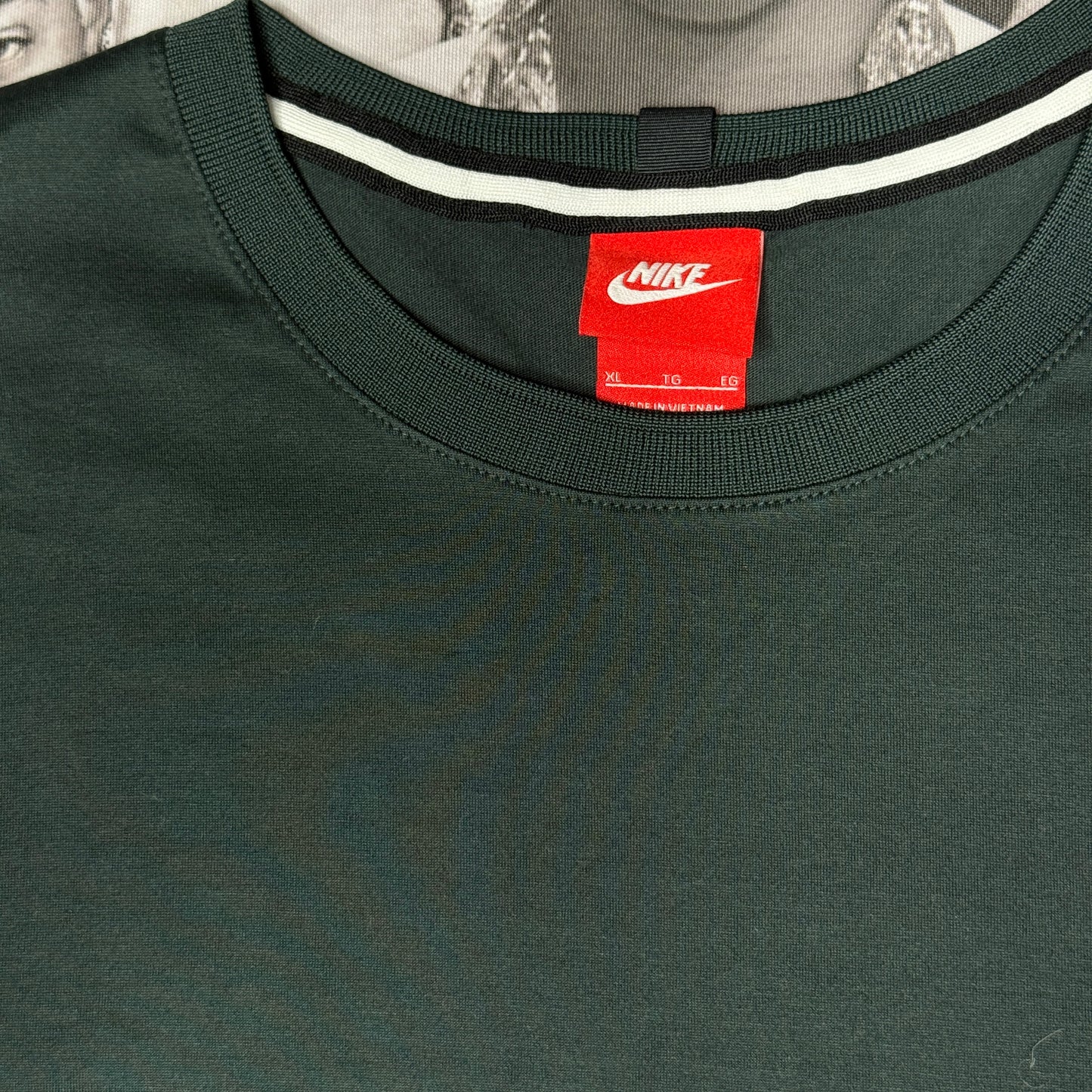 Nike Sportswear Short Sleeve Cotton Tee Black XL AH5473-364