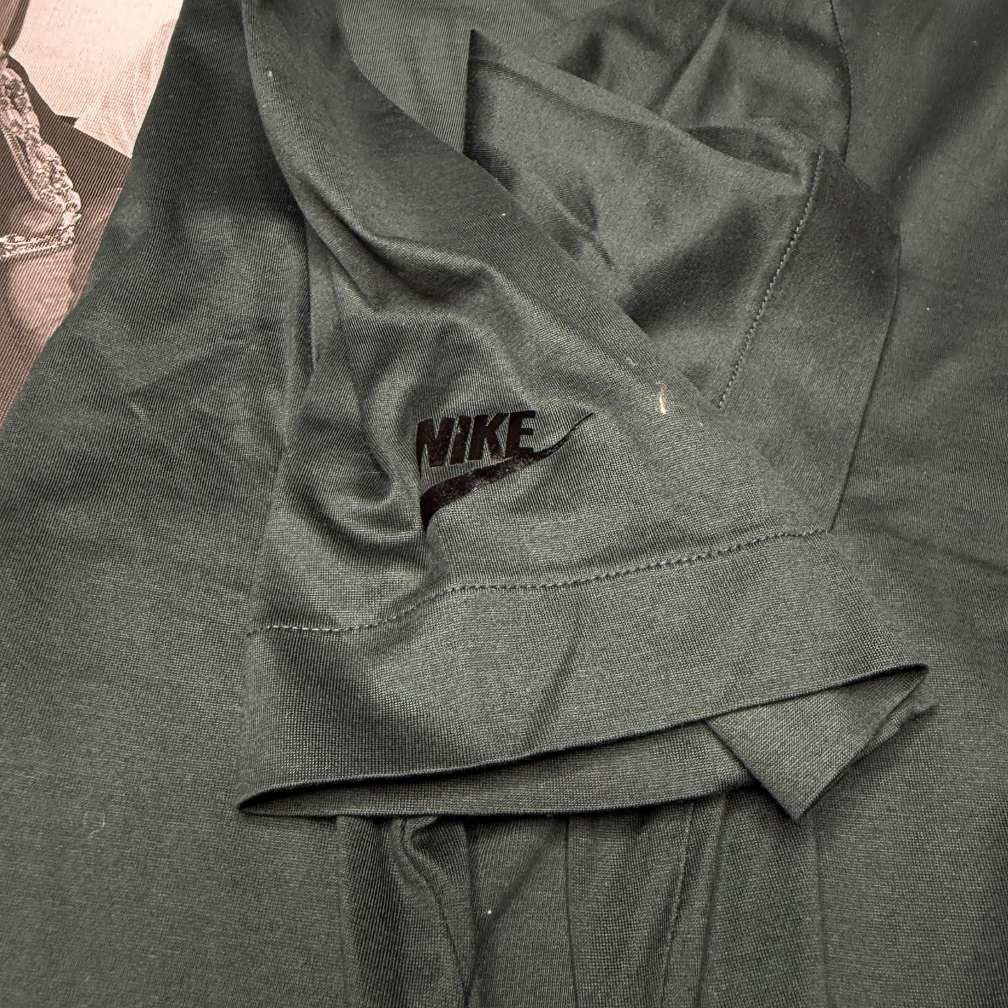 Nike Sportswear Short Sleeve Cotton Tee Black XL AH5473-364