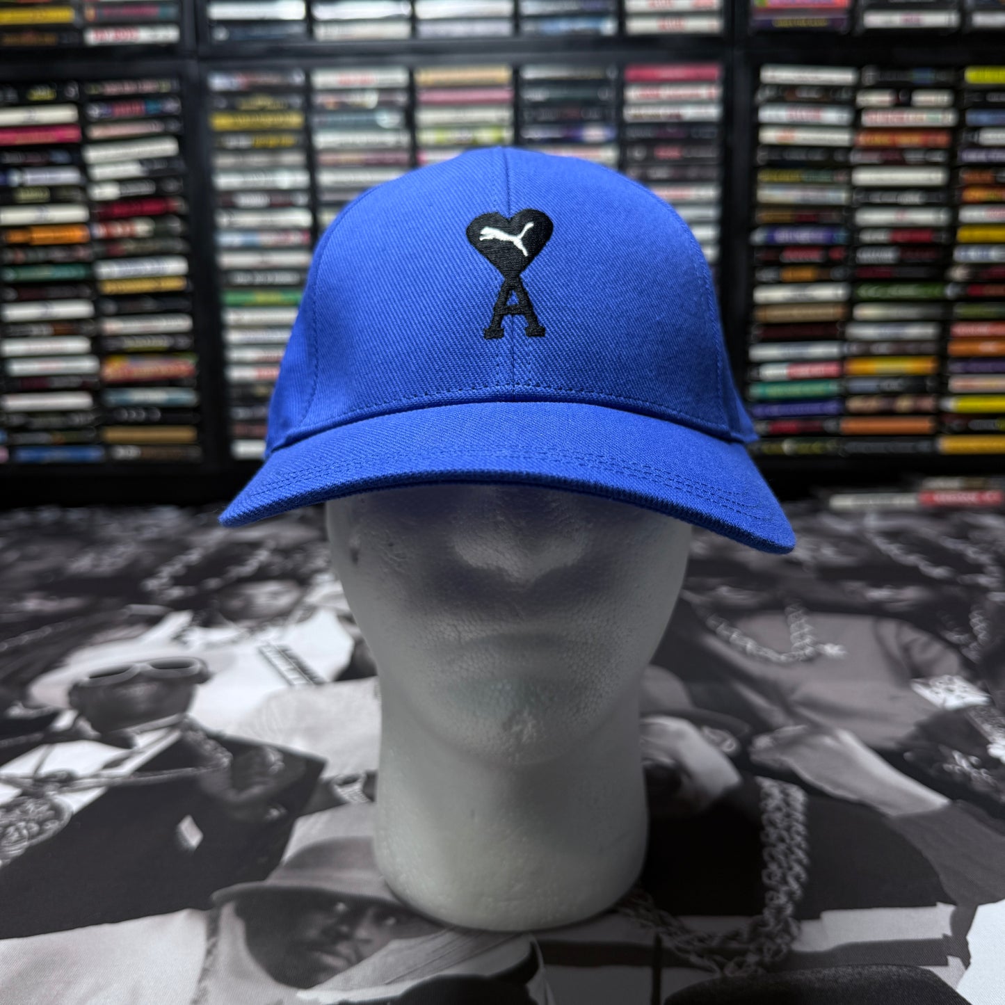 PUMA x AMI Low Curve Cap Blue