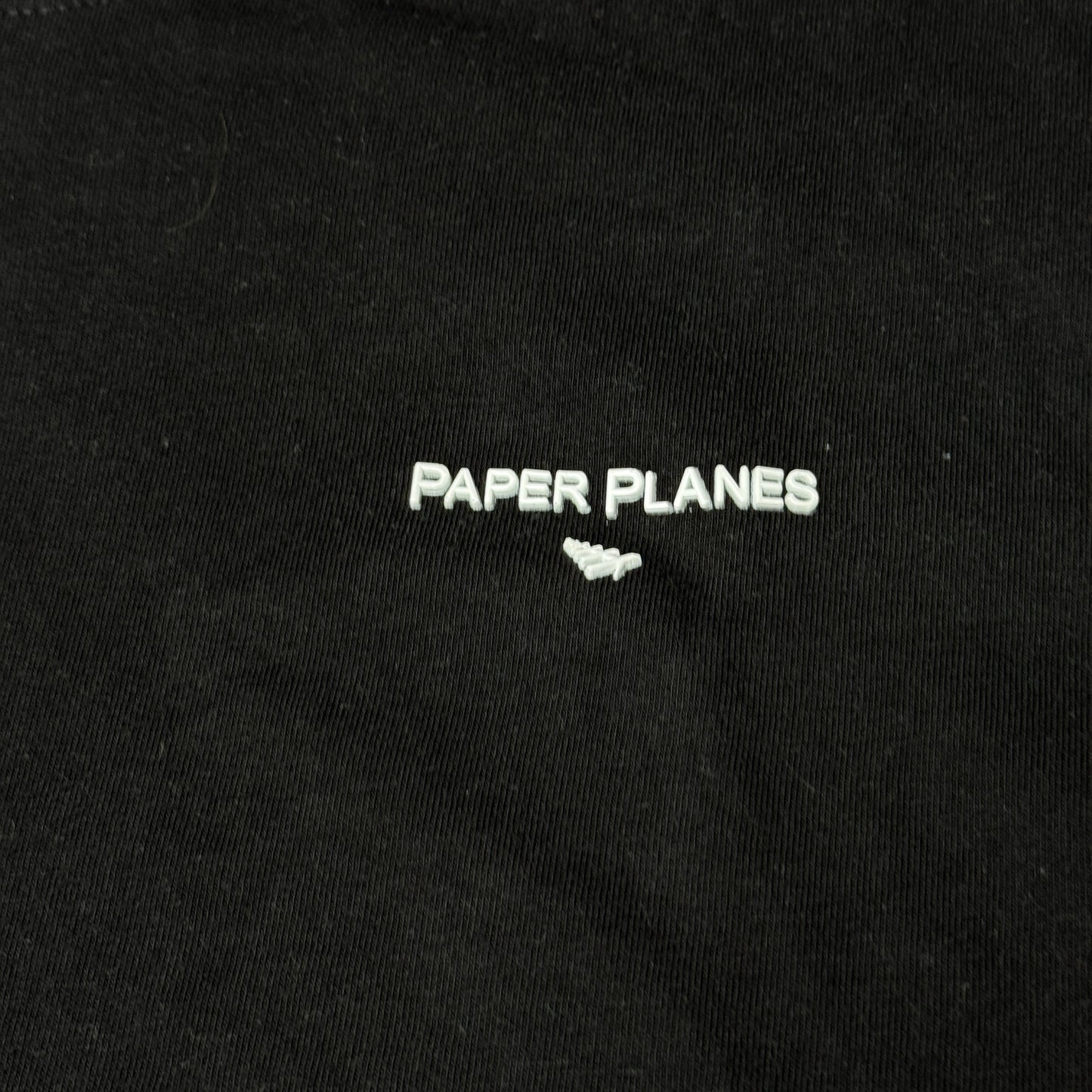 Paper Planes Heavyweight Oversized Tee Black XL