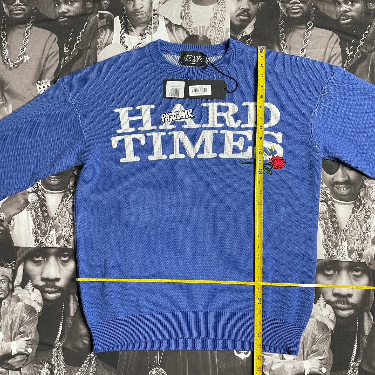 Pas De Mer Hard Time Knit Blue PDMSS23_18