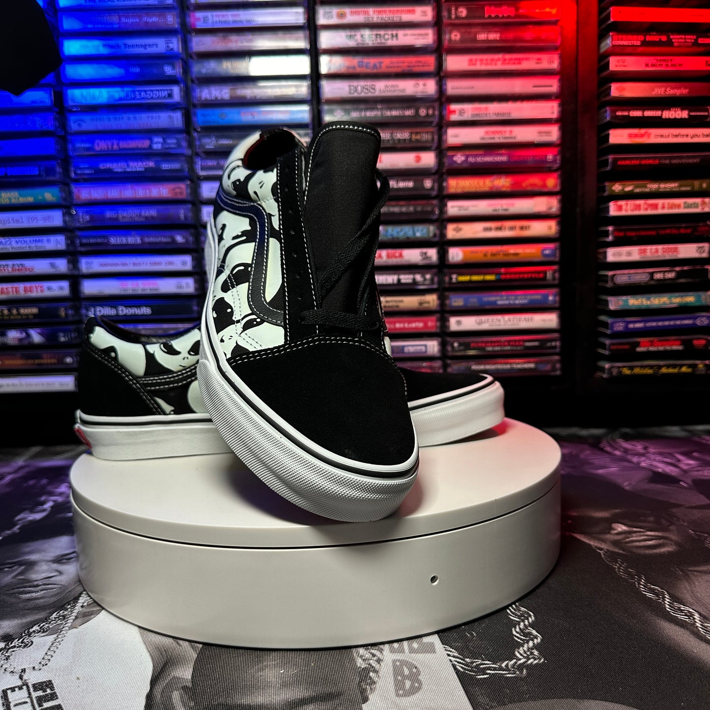 Vans Old Skool "Alien Ghosts" Men's Glow In The Dark Rare Size 10