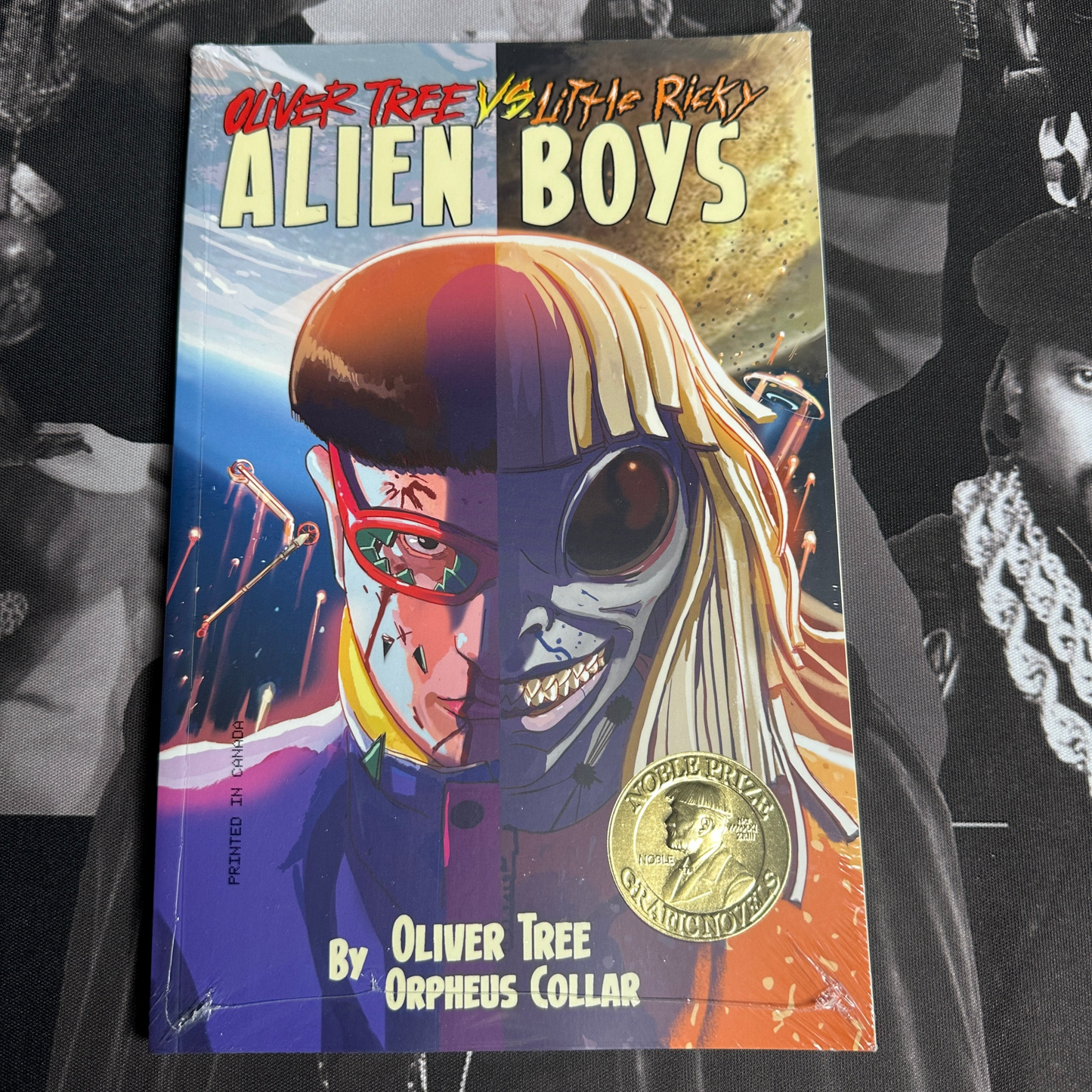 New Oliver Tree vs Little Ricky ALIEN BOYS by Oliver Tree 1st Print HardCover
