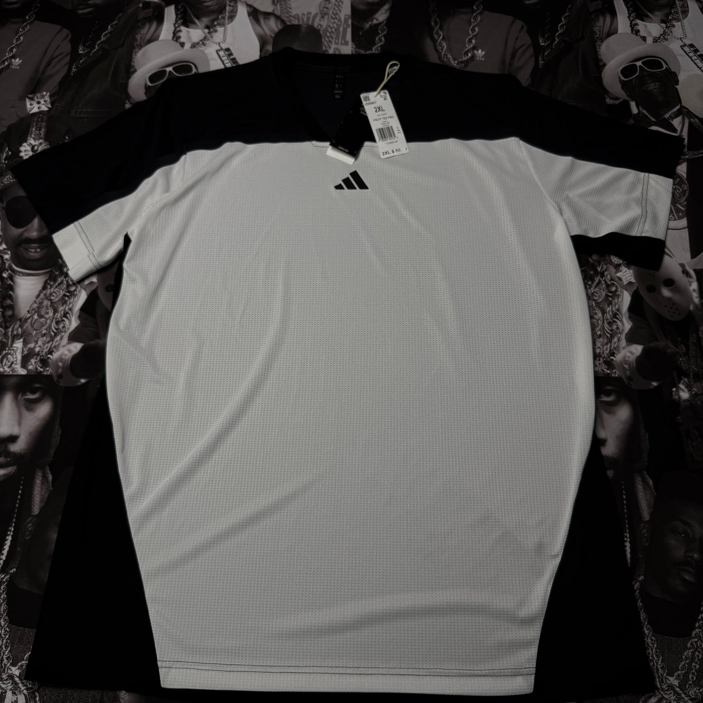 NWT adidas Paris Free Lift Pro Performance Tee 2XL
