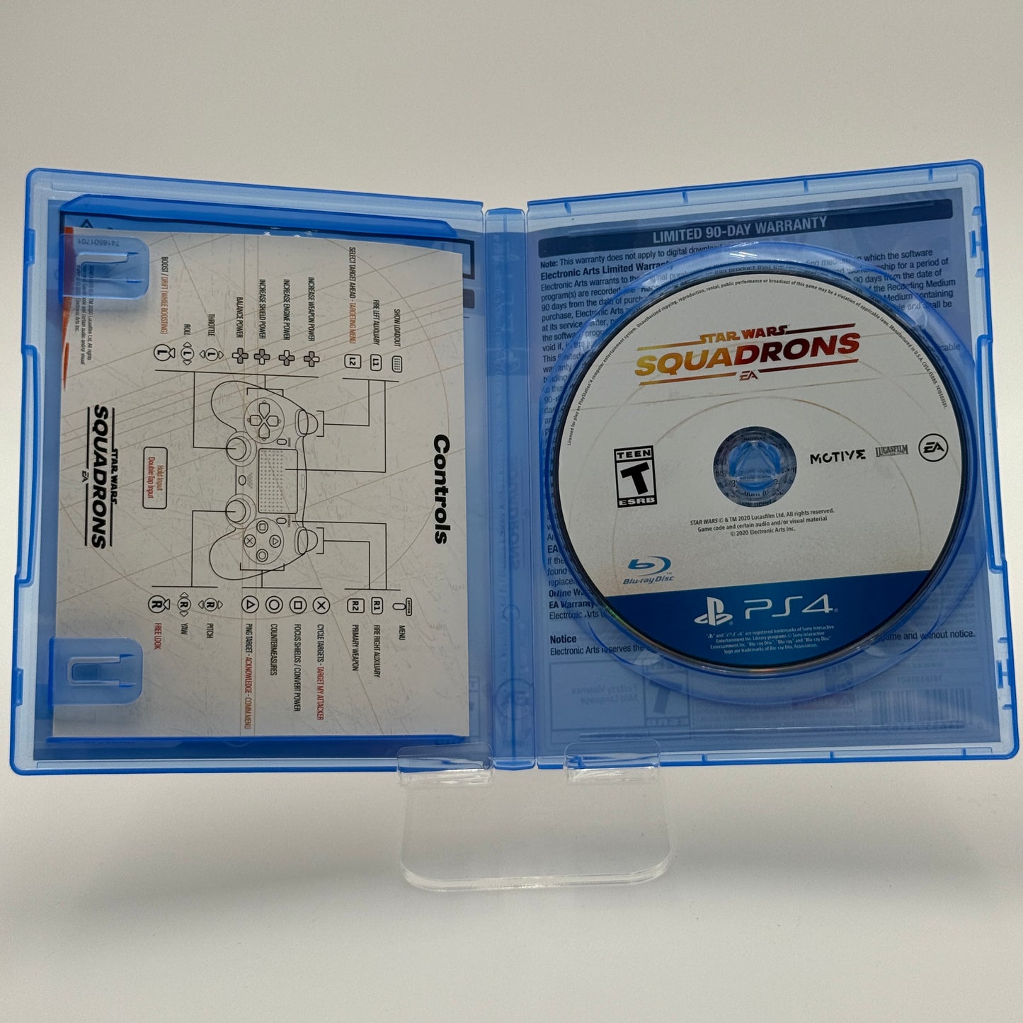 PlayStation 4 Star Wars Squadron VR Video Game - Used with Box