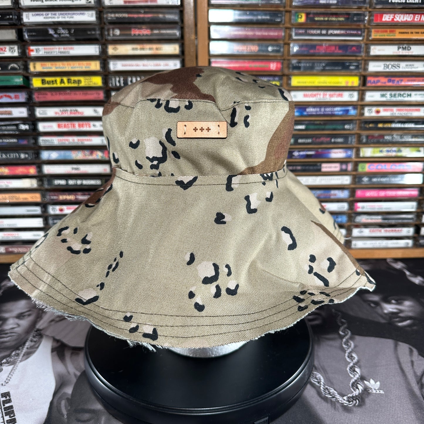 Plus Givens Hand Made Reversible Camo Bucket Hat
