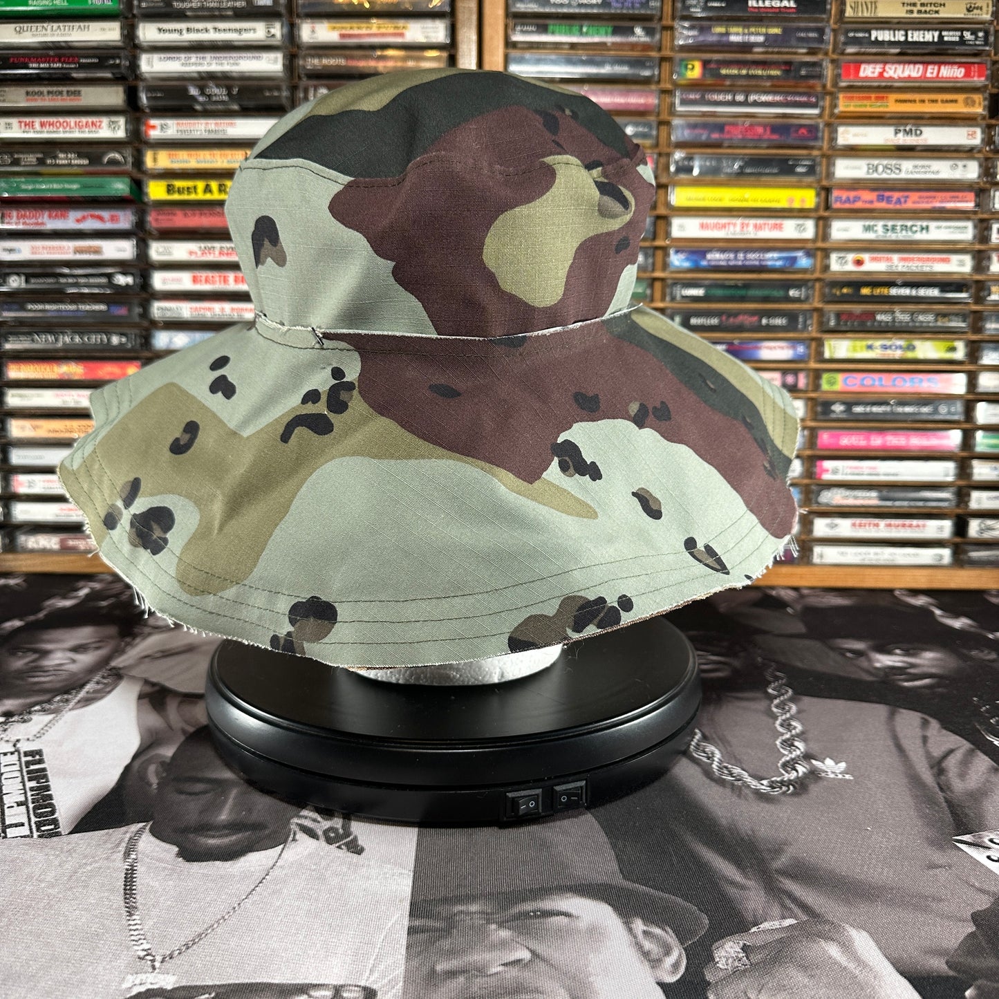 Plus Givens Hand Made Reversible Camo Bucket Hat