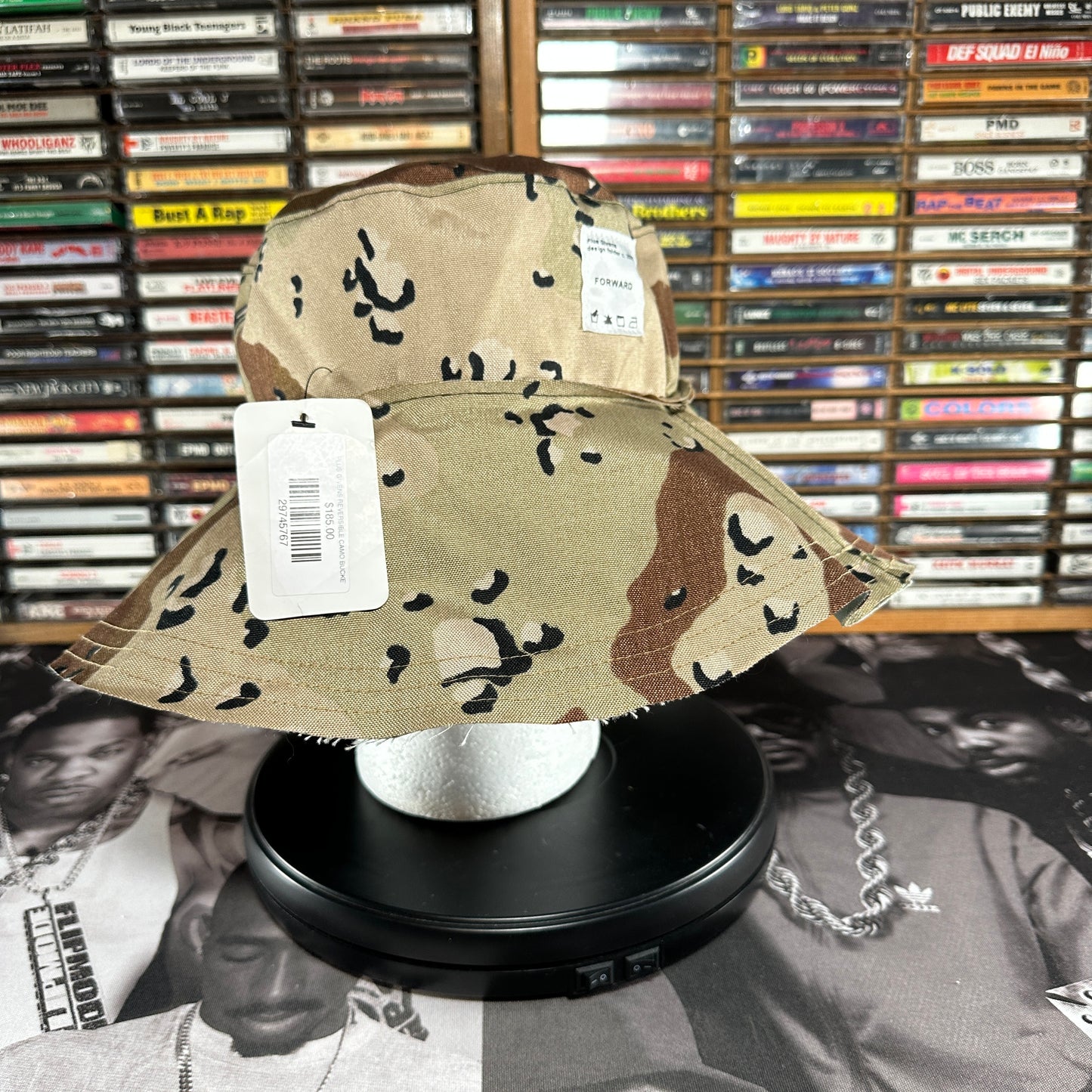 Plus Givens Hand Made Reversible Camo Bucket Hat