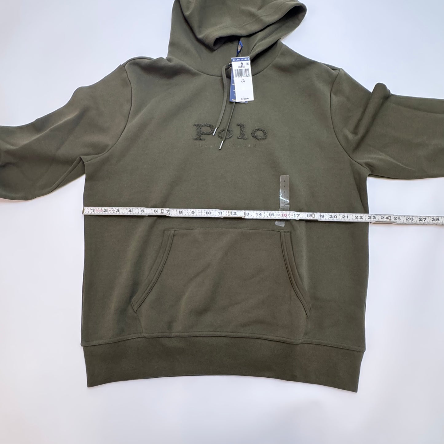 Polo Ralph Lauren Big Pony Hoodie Green Large New With Tags