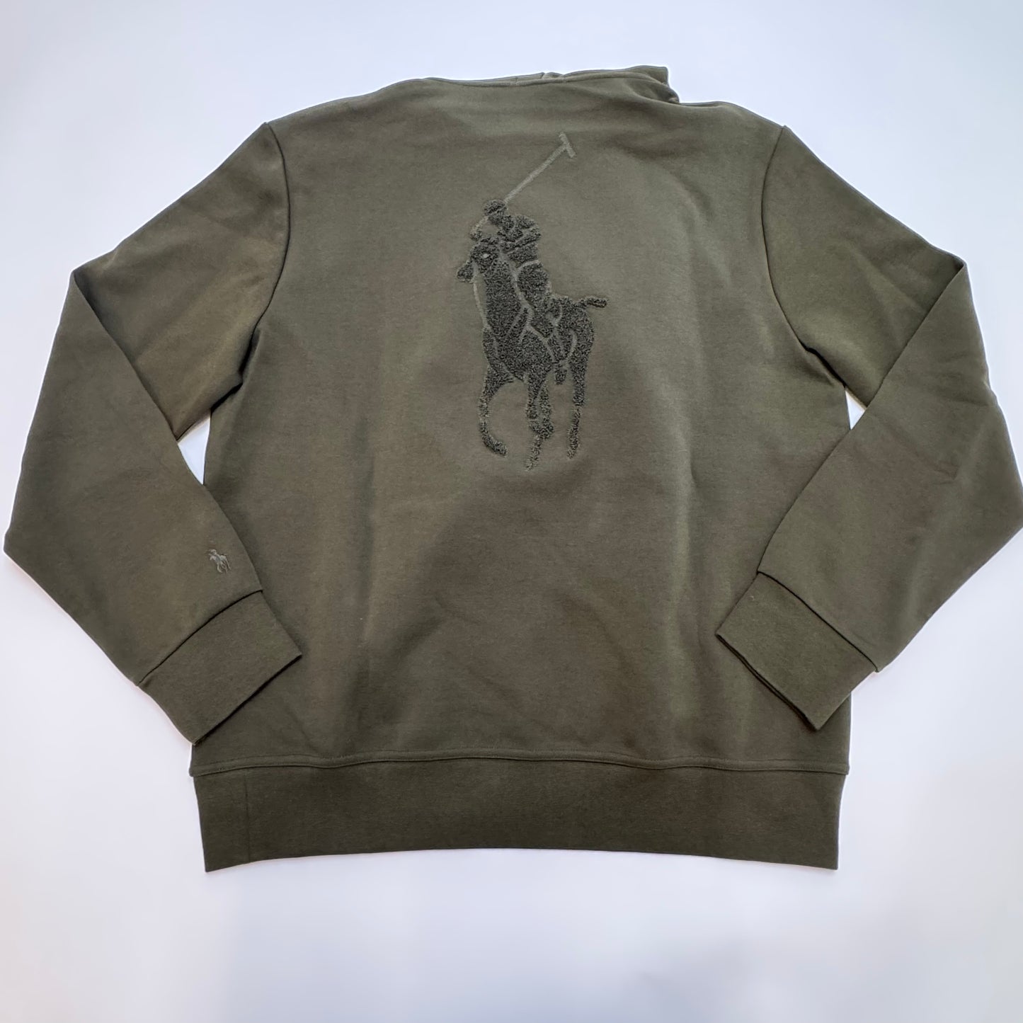 Polo Ralph Lauren Big Pony Hoodie Green Large New With Tags