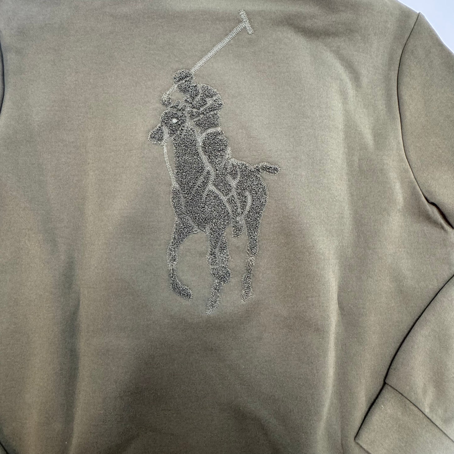 Polo Ralph Lauren Big Pony Hoodie Green Large New With Tags