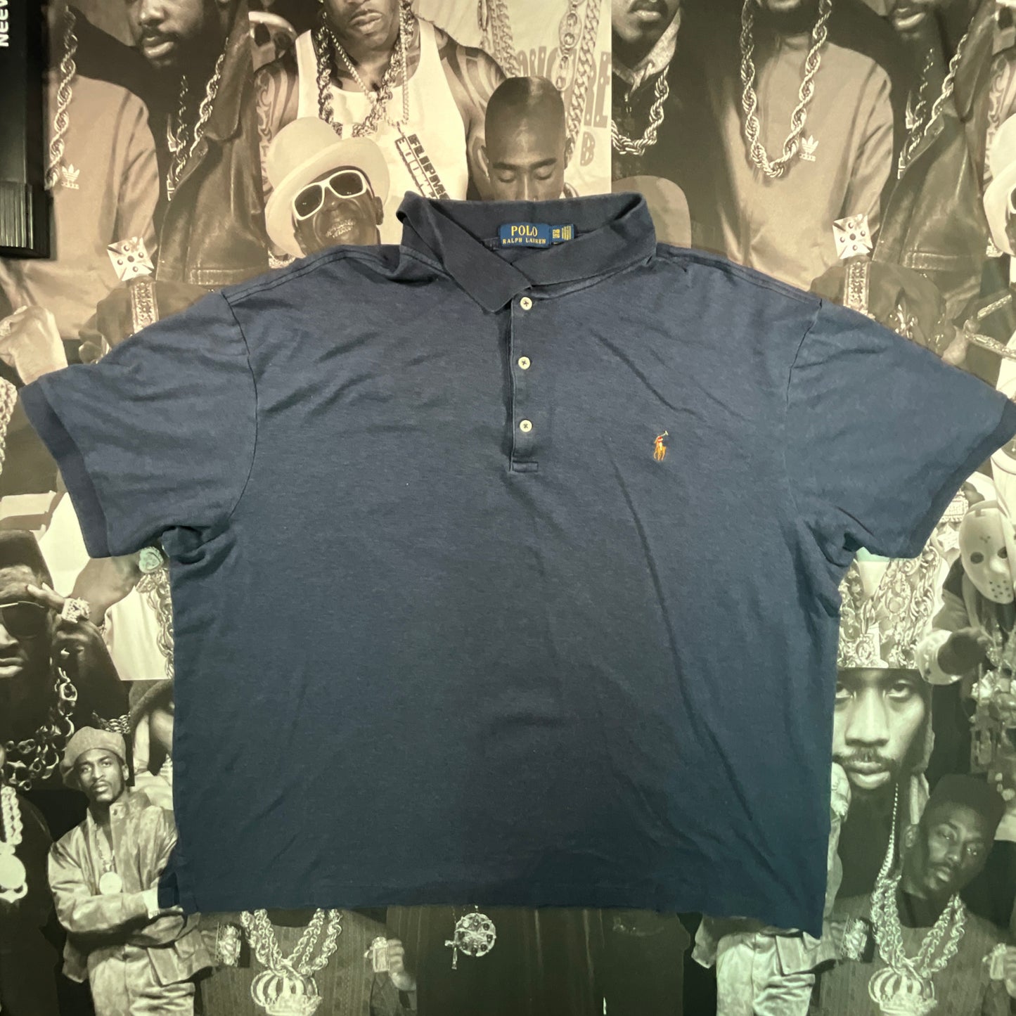 Polo Ralph Lauren Big & Tall Dark Navy Polo Size 2XB