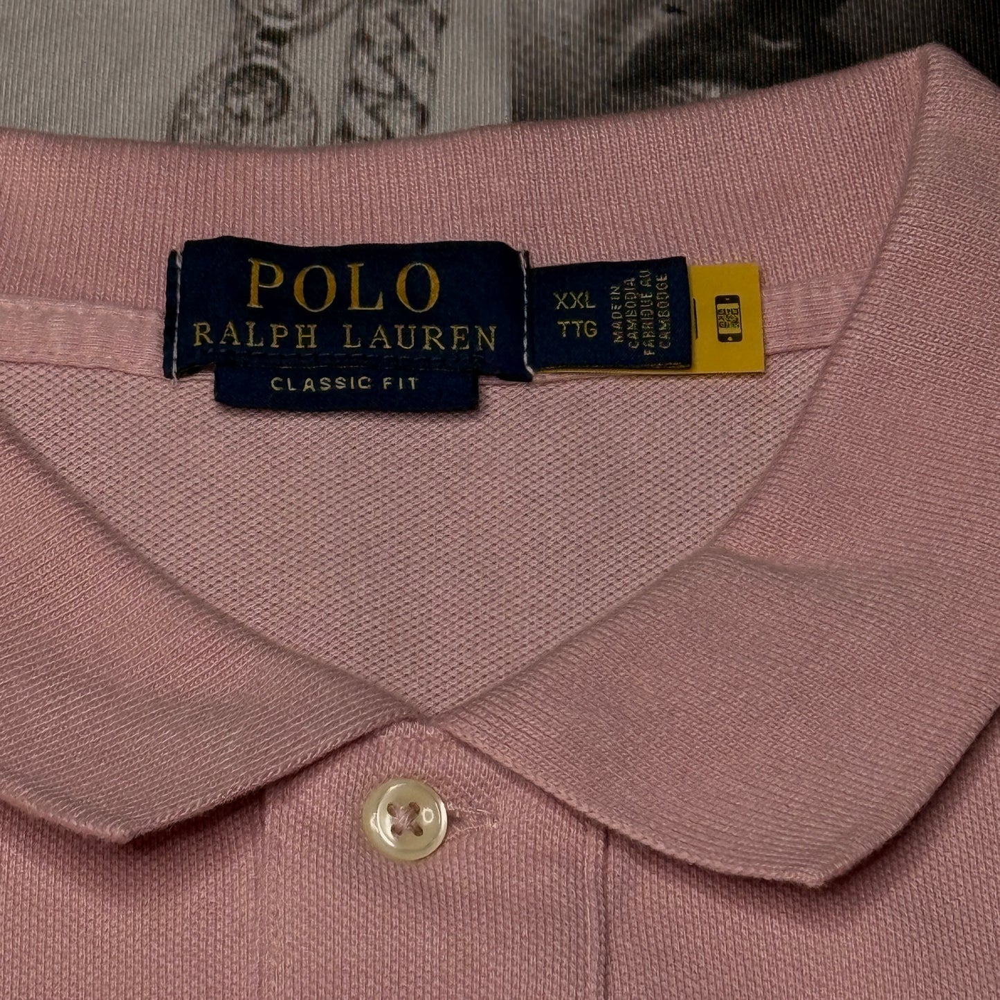 Polo Ralph Lauren Classic Fit Polo XXL Light Pink