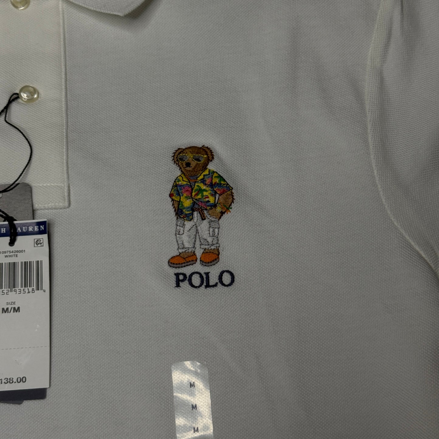 Polo Ralph Lauren Custom Slim Fit Polo Bear Polo Shirt