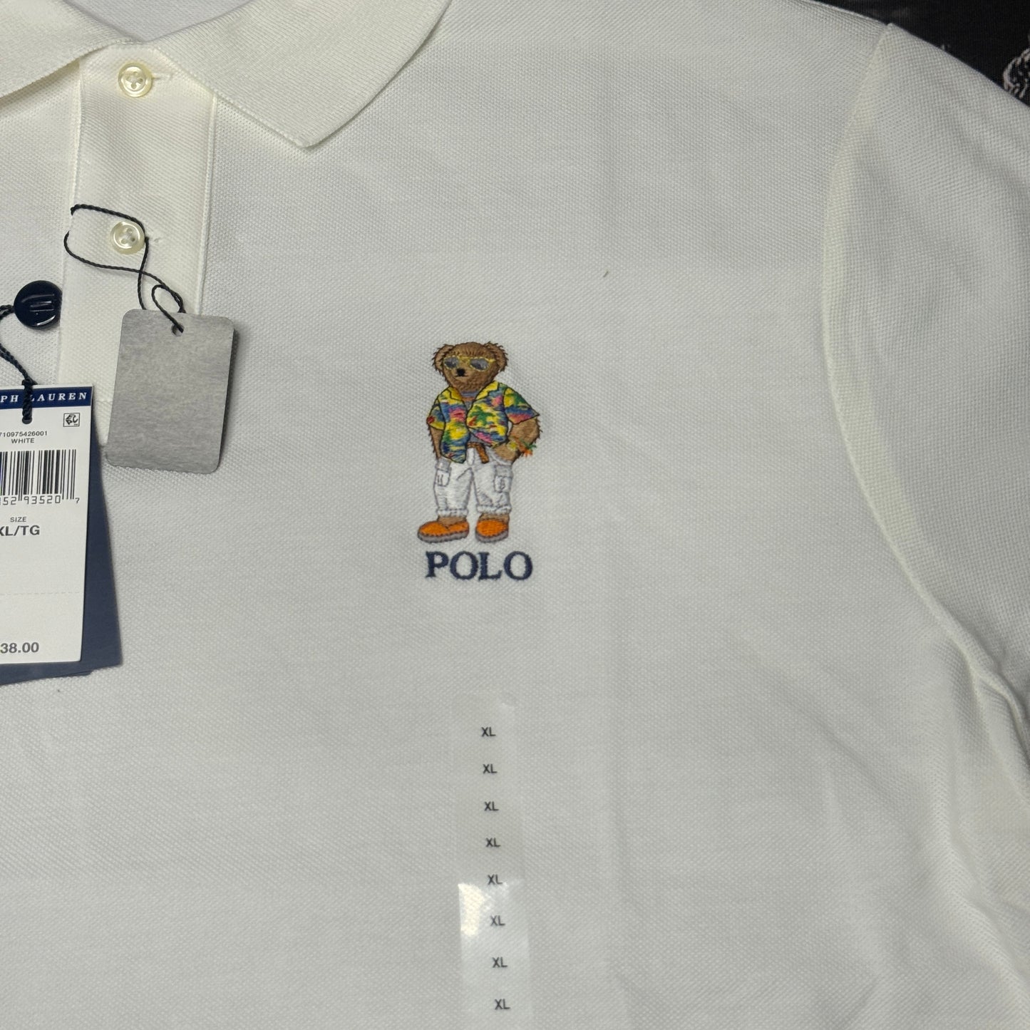 Polo Ralph Lauren Custom Slim Fit Polo Bear Polo Shirt