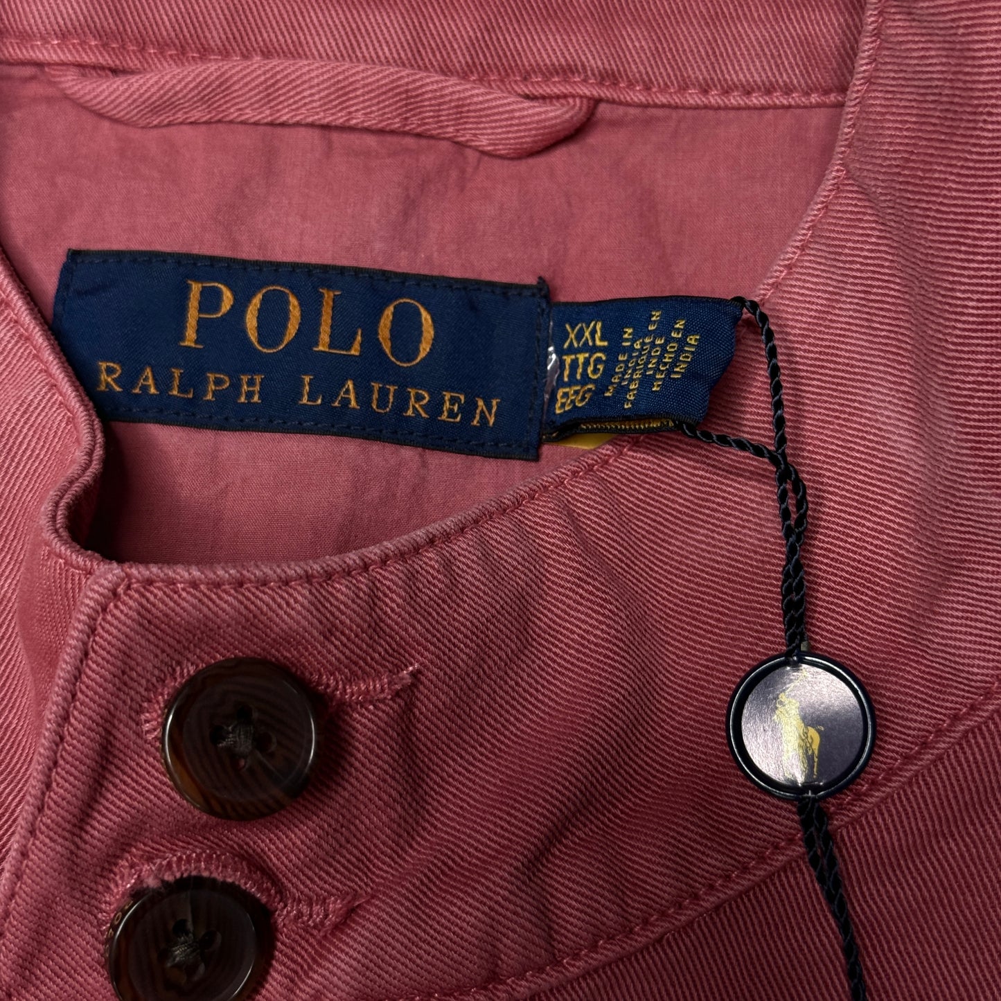 NWT Polo Ralph Lauren Garment-Dyed Chino Jacket XXL