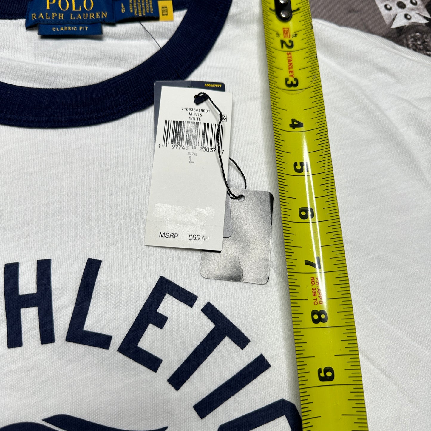 Polo Ralph Lauren Men's Cotton Jersey Graphic T-Shirt White 710938418001