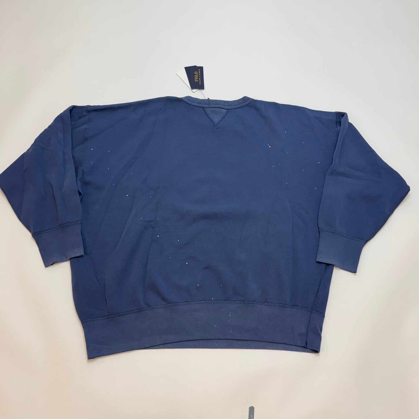 Polo Ralph Lauren Vintage Fit Fleece Graphic Sweatshirt XXL 197748523455 Blue