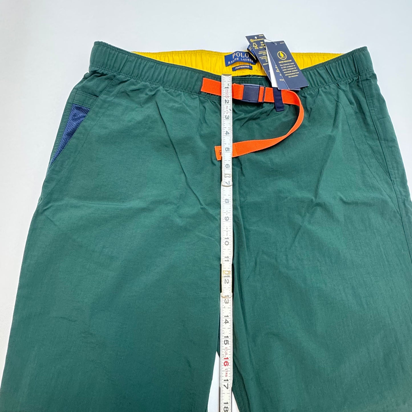 NWT Polo Ralph Lauren Water-Resistant Hiking Pant Green Size Large Style Number 649904