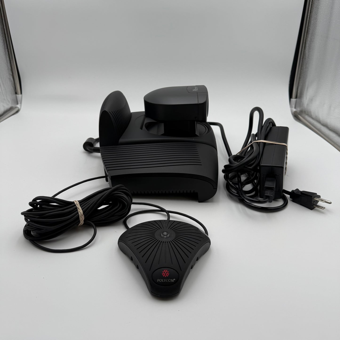 Vintage 1999 Polycom Viewstation PVS-1419 Video Conferencing Unit - Black - Used