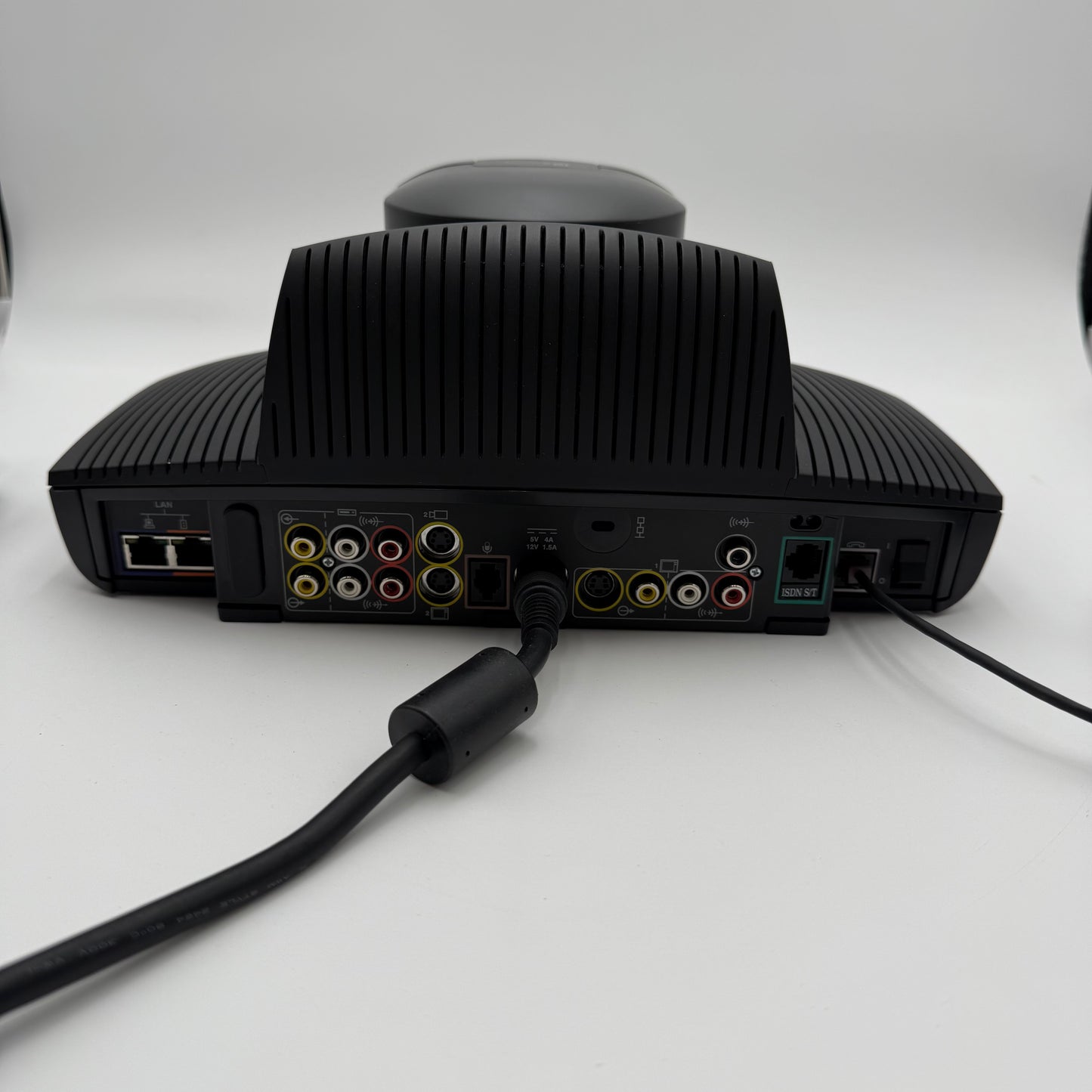 Vintage 1999 Polycom Viewstation PVS-1419 Video Conferencing Unit - Black - Used