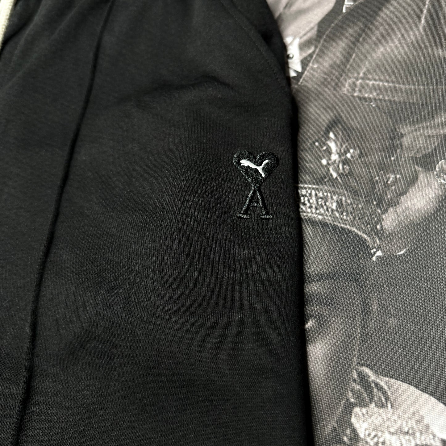 Puma x Ami Heart Logo Shorts Black Medium