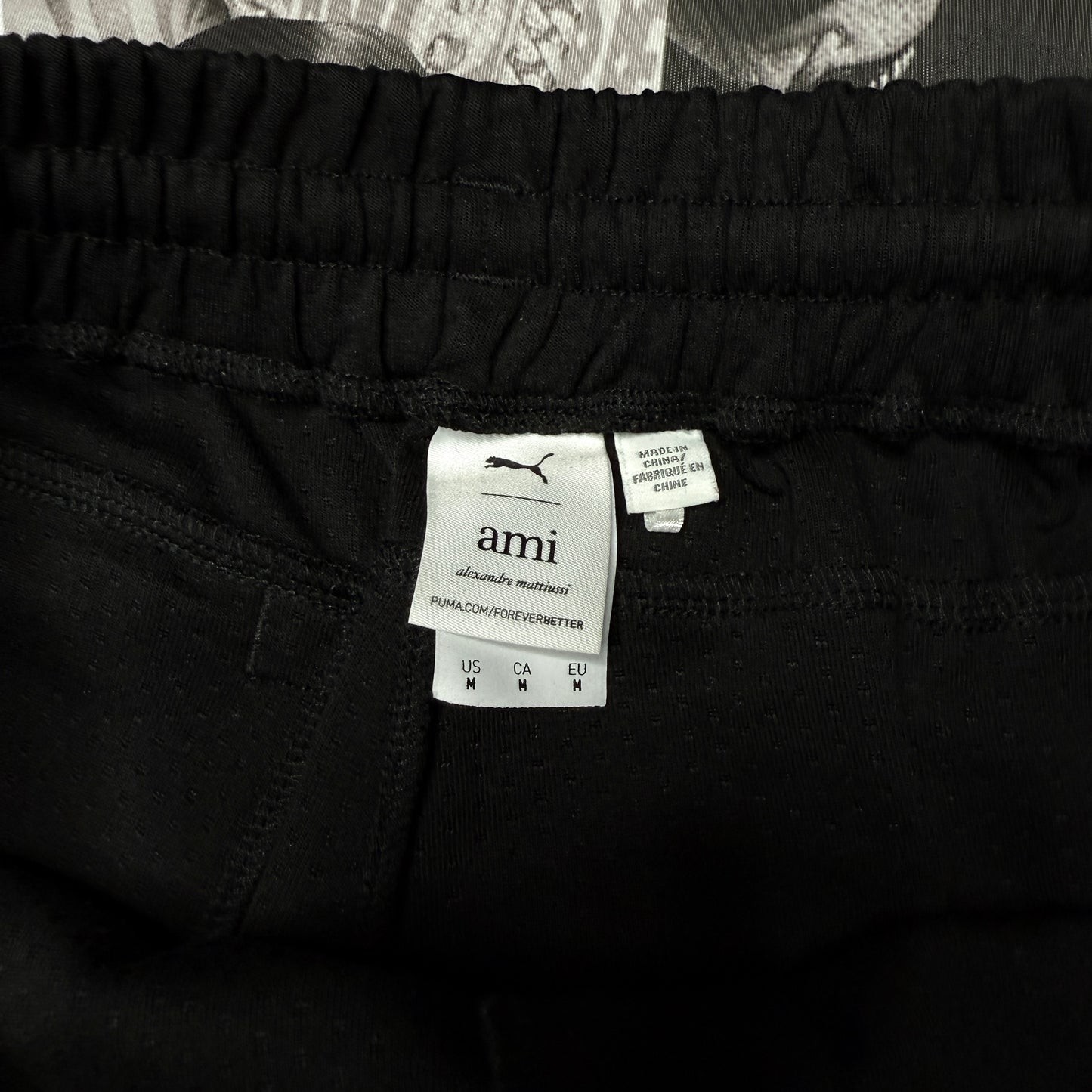 Puma x Ami Heart Logo Shorts Black Medium