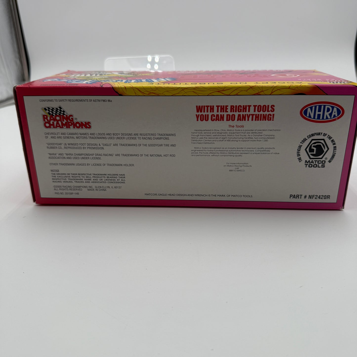 Action Racing 2000 Nitro Fish 1:24 Die Cast Funny Car w/ COA 1 of 3501
