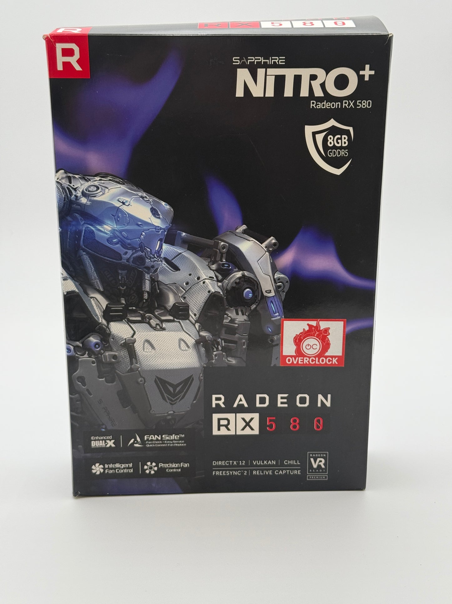 Radeon RX 580 Black Graphics Card -8GB- Used with Box, Free Shipping! 11