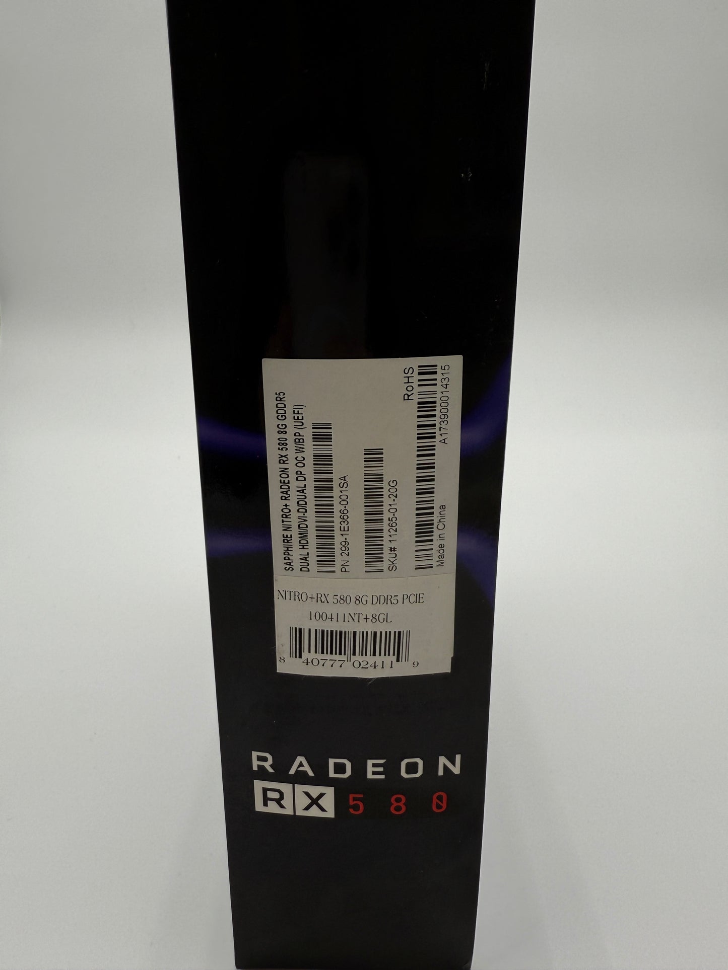 Radeon RX 580 Graphics Card - 8GB- Used, Black, with Box, Free Shipping 15