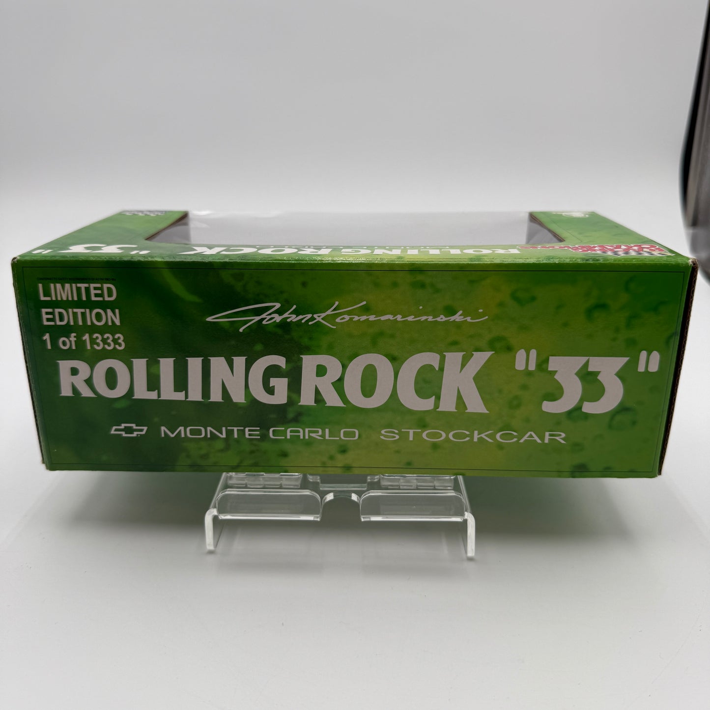 Action Racing 2002 Rolling Rock Light John Kamarinski #33 1:24 Monte Carlo Stock Car - Limited Edition