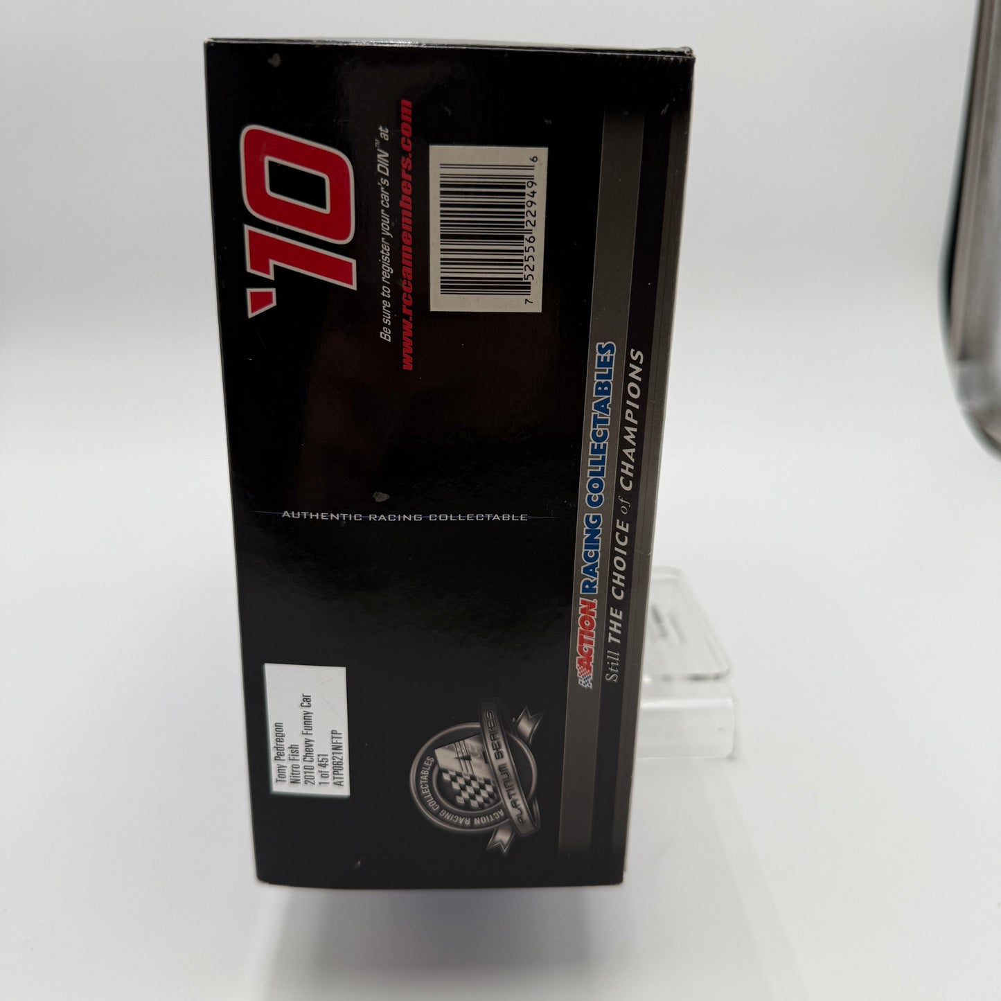 Action Racing Rare Nitro Fish Tony Pendregon 2010 Chevy Funny Car 1 of 451 1:24 Diecast