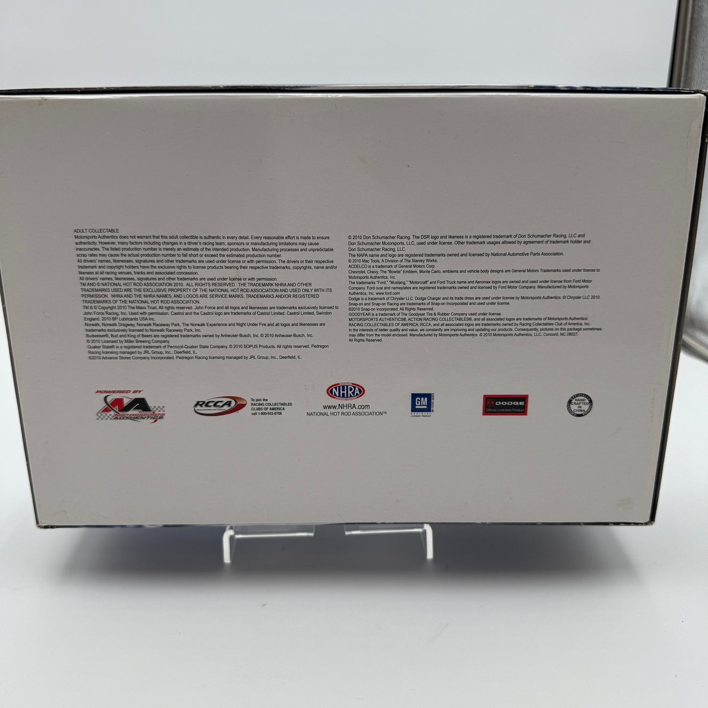 Action Racing Rare Nitro Fish Tony Pendregon 2010 Chevy Funny Car 1 of 451 1:24 Diecast