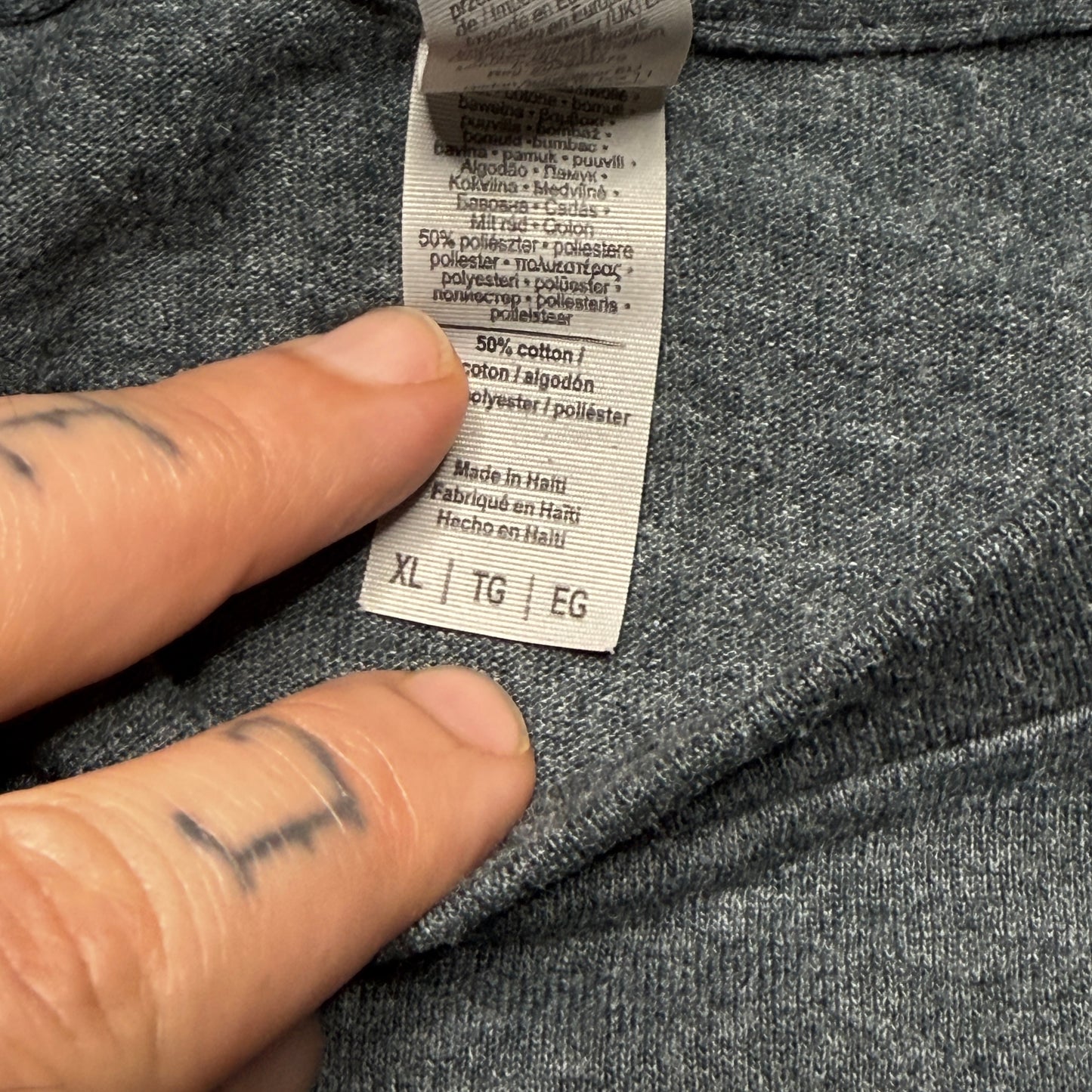 Retro 80's Rock Cassette Tape T-Shirt Size XL