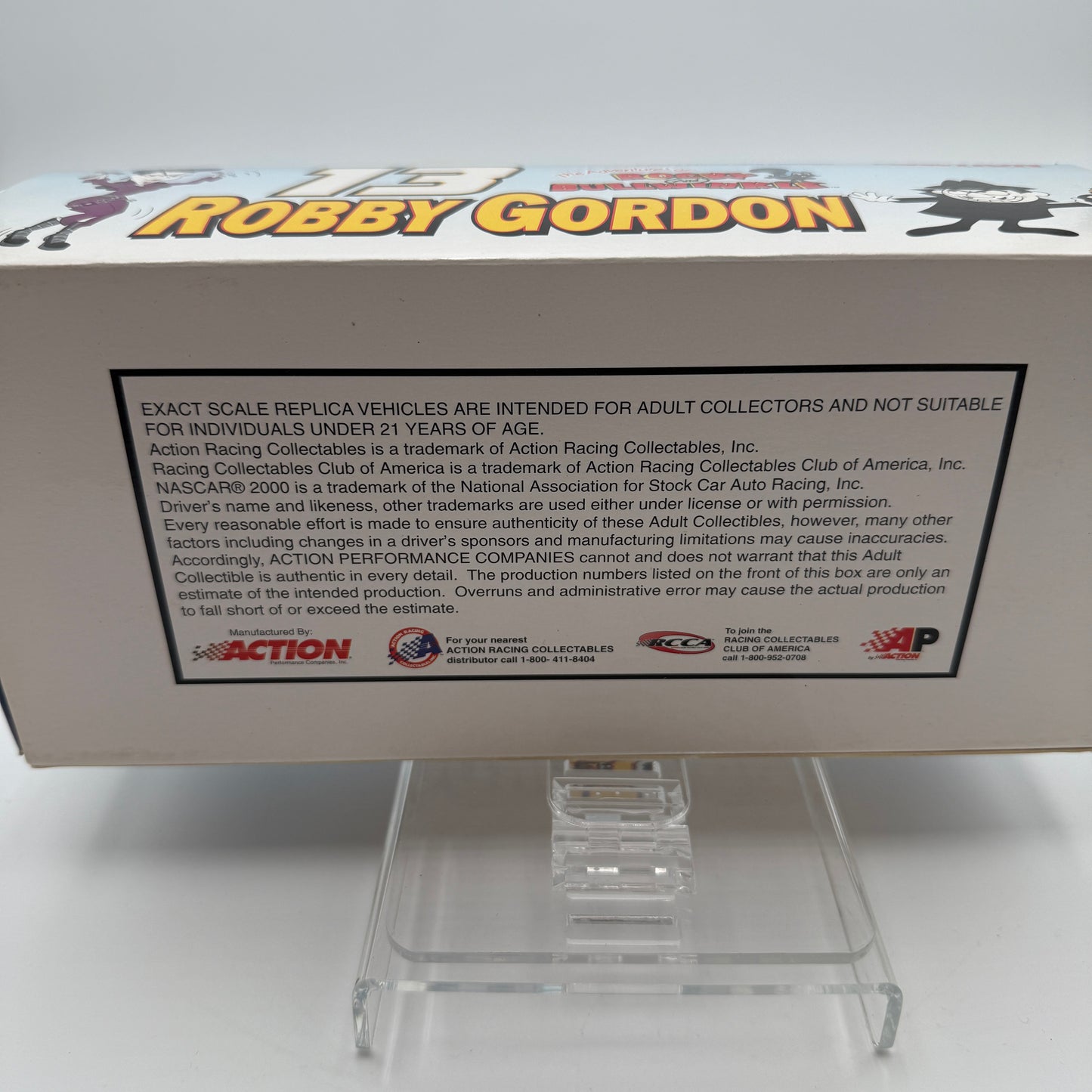 Action Racing Robby Gordon #13 Menards 2000 Monte Carlo 1:24 Nascar Diecast