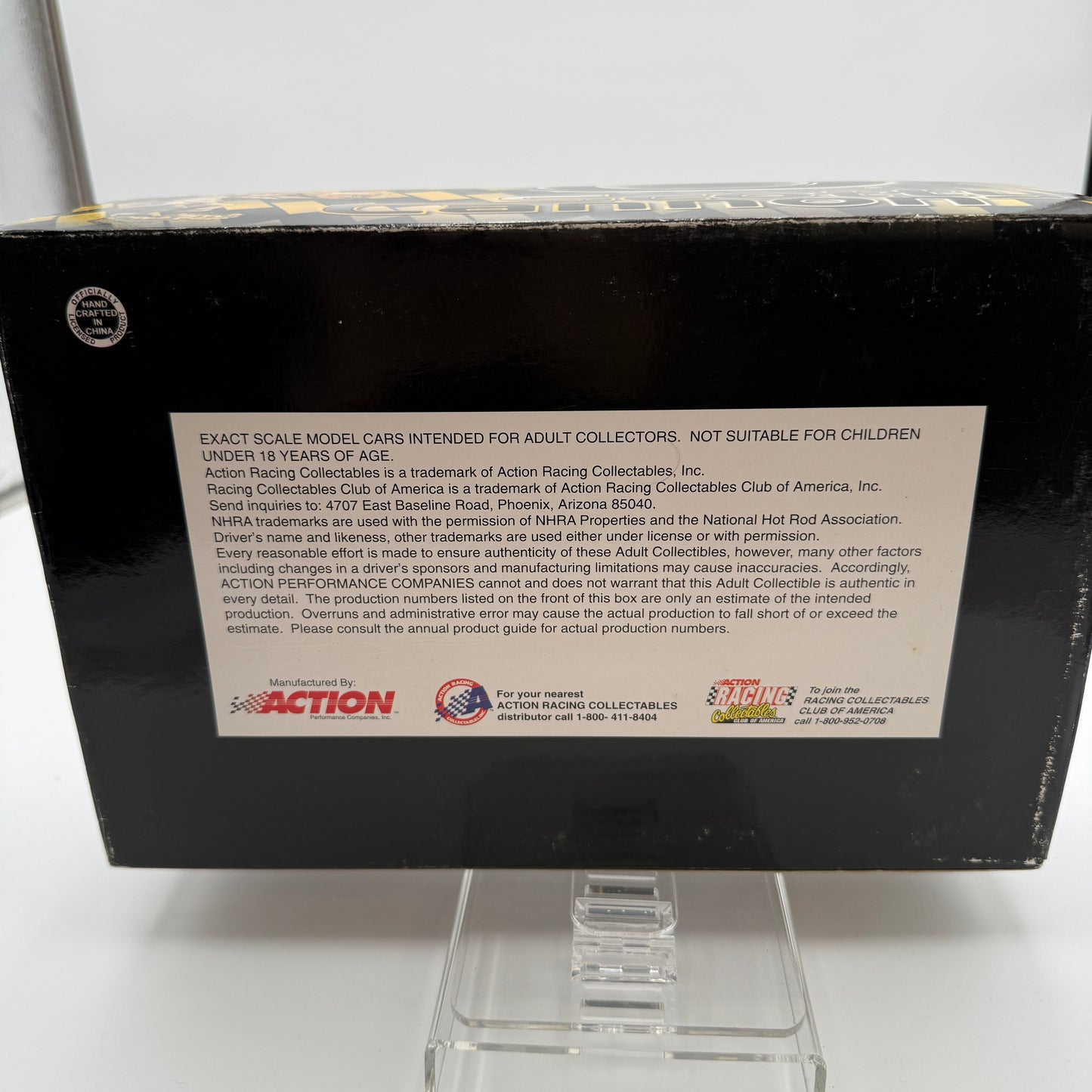Action Racing Scotty Cannon 1999 Oakley Pontiac Funny Car Diecast Model - 1 of 7500