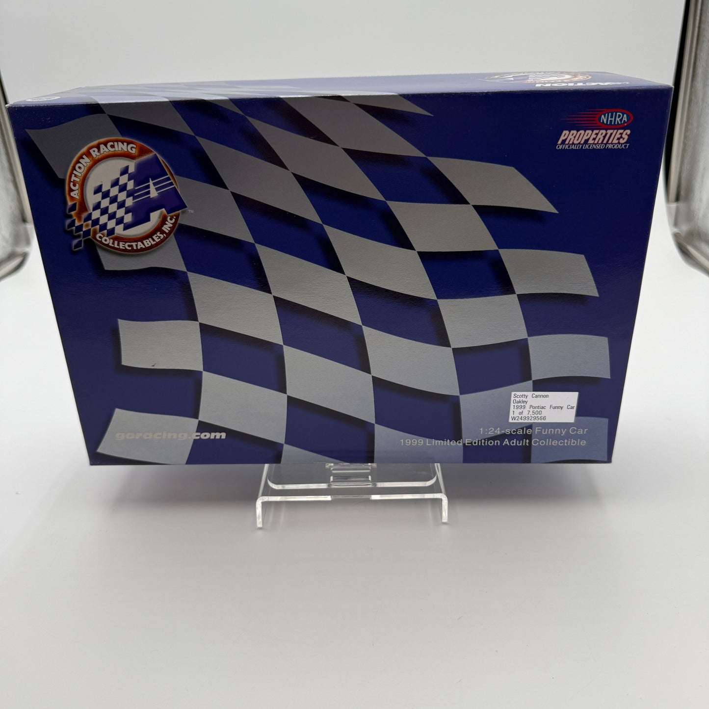 Action Racing Scotty Cannon 1999 Oakley Pontiac Funny Car Diecast Model - 1 of 7500