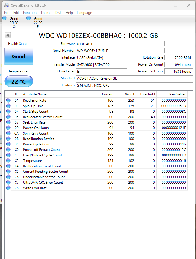 Western Digital 1TB HDD
