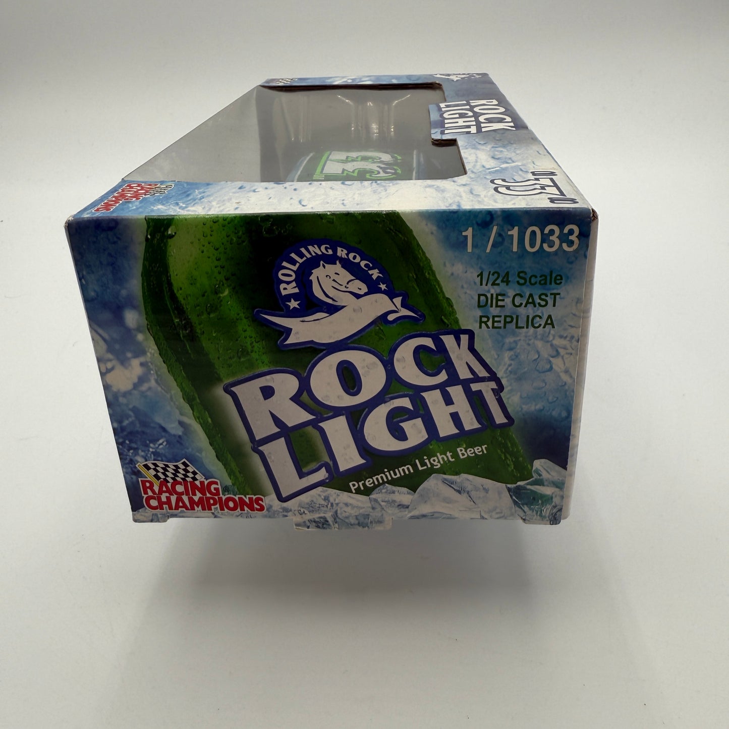Action Racing Signed Rare Rolling Rock Light John Kamarinski #33 1 of 1,033 Monte Carlo Stock Car Collectible