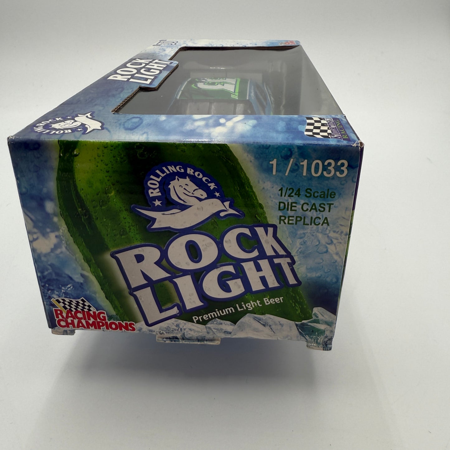 Action Racing Signed Rare Rolling Rock Light John Kamarinski #33 1 of 1,033 Monte Carlo Stock Car Collectible