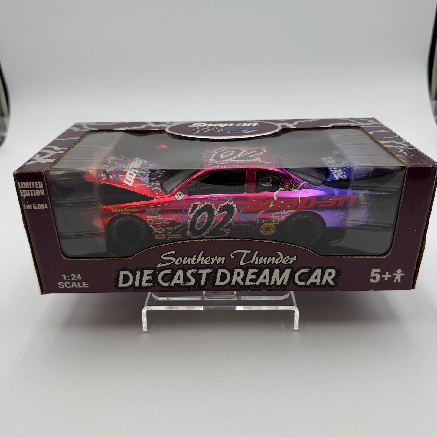Action Racing Snap-On Southern Thunder '02 Die Cast 1:24 Stock Car Replica