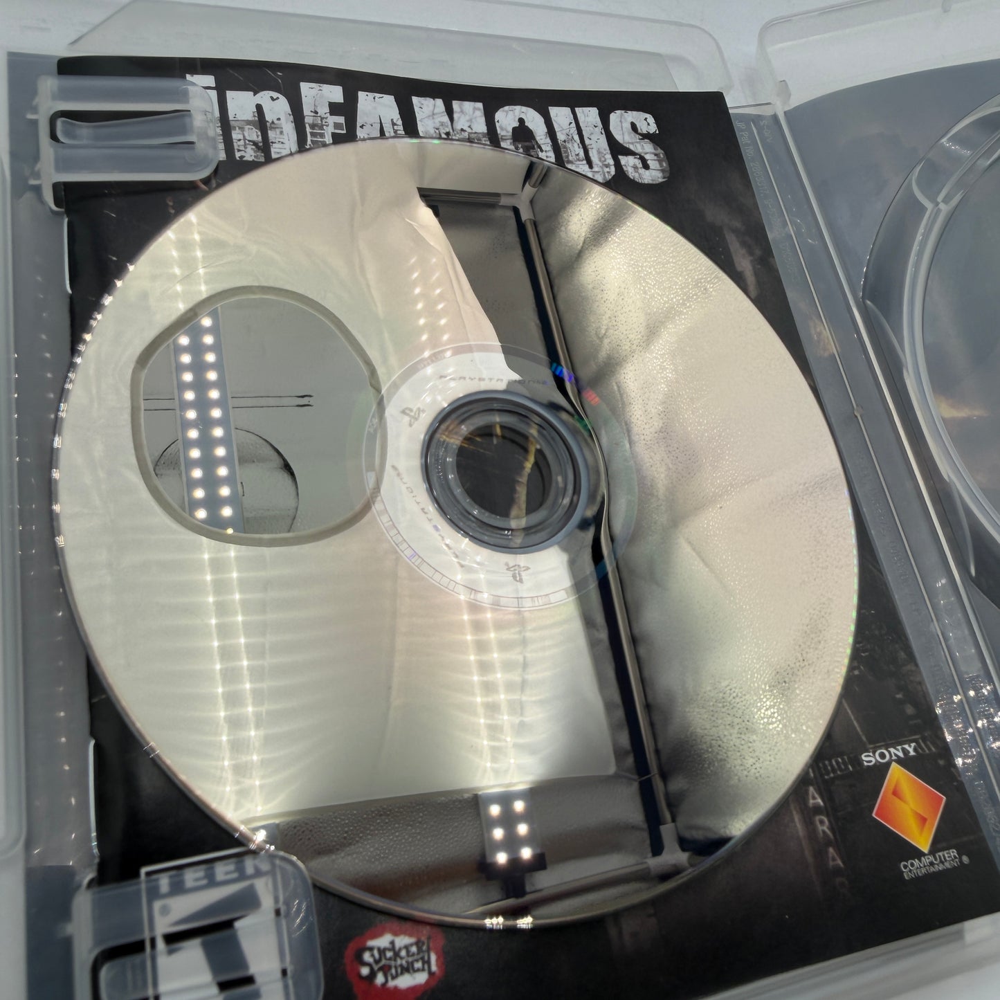 Sony PlayStation 3 Infamous Video Game PS3 Complete with Case, Manual & Inserts