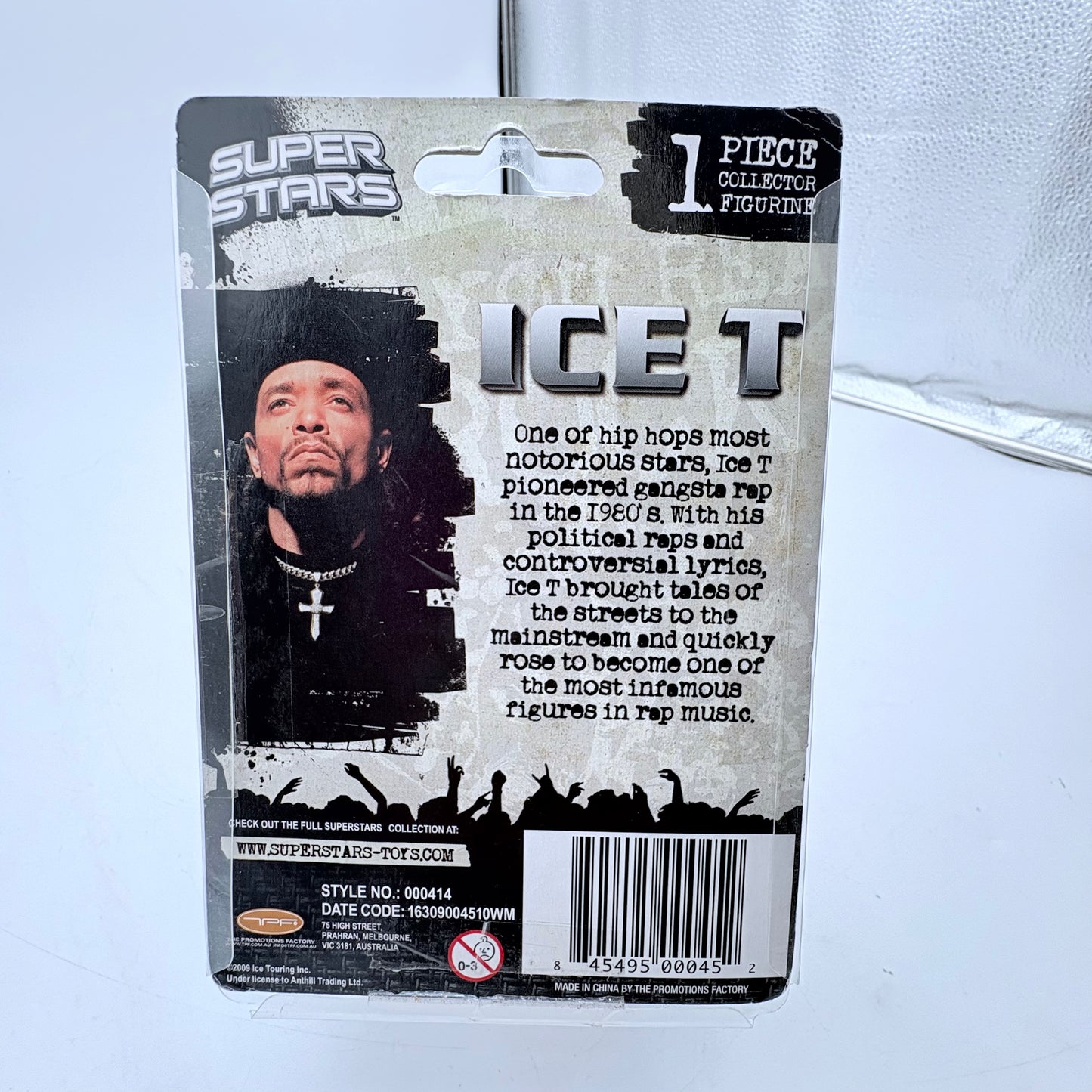 Super Stars Ice T Action Figure Collectible New In Box