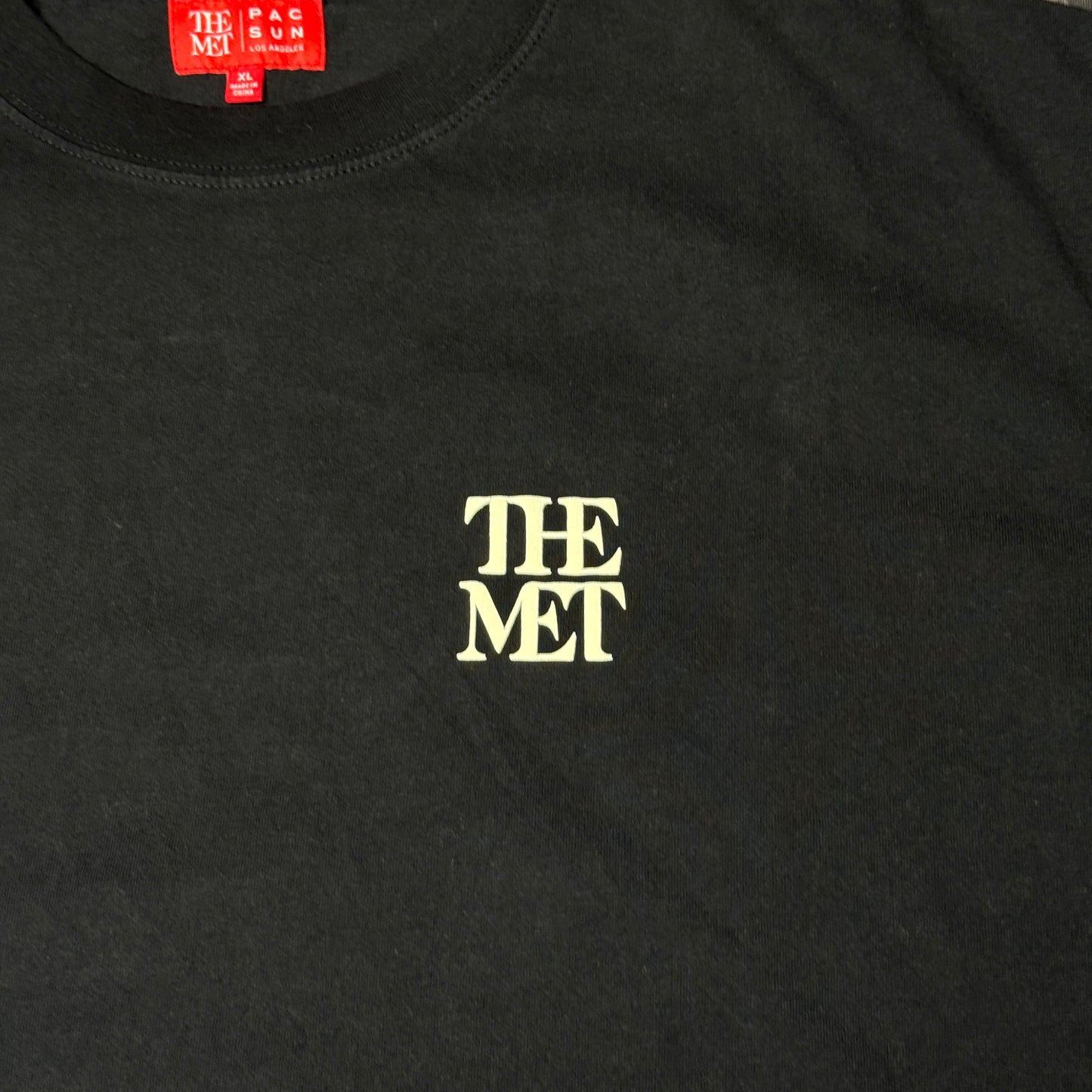 THE MET x Pac Sun Tee Black XL