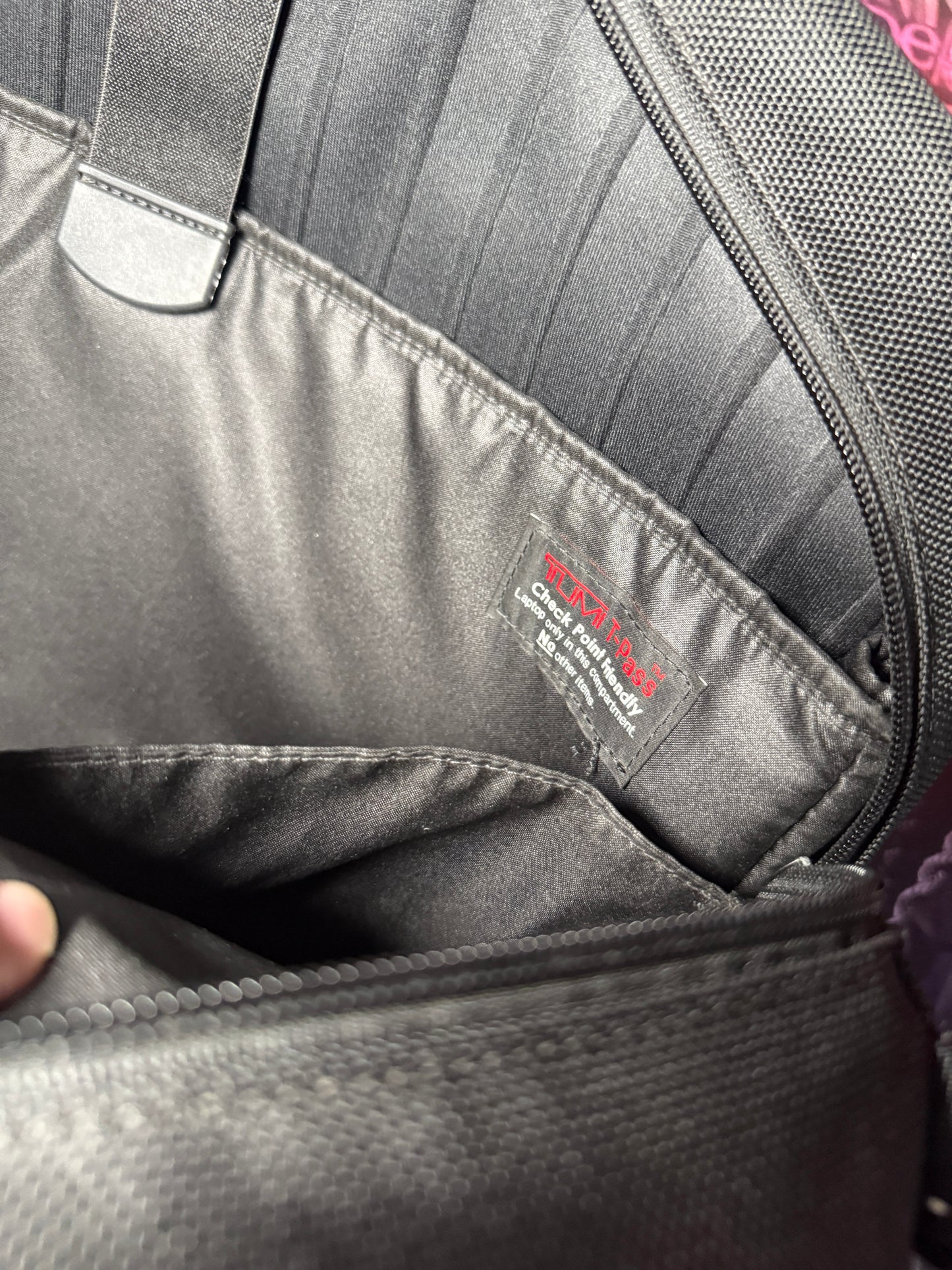 TUMI TECH 57117D Computer Shoulder Bag Black