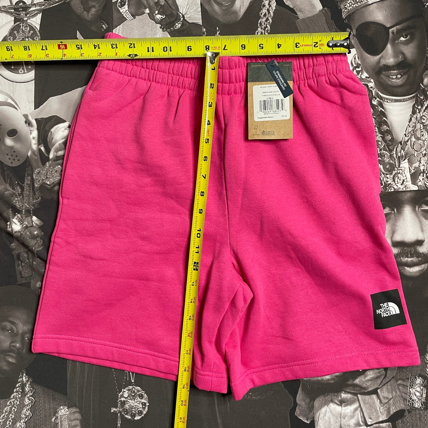 The North Face M Box NSE Short Pink Glow/Black NF0A811YHYI