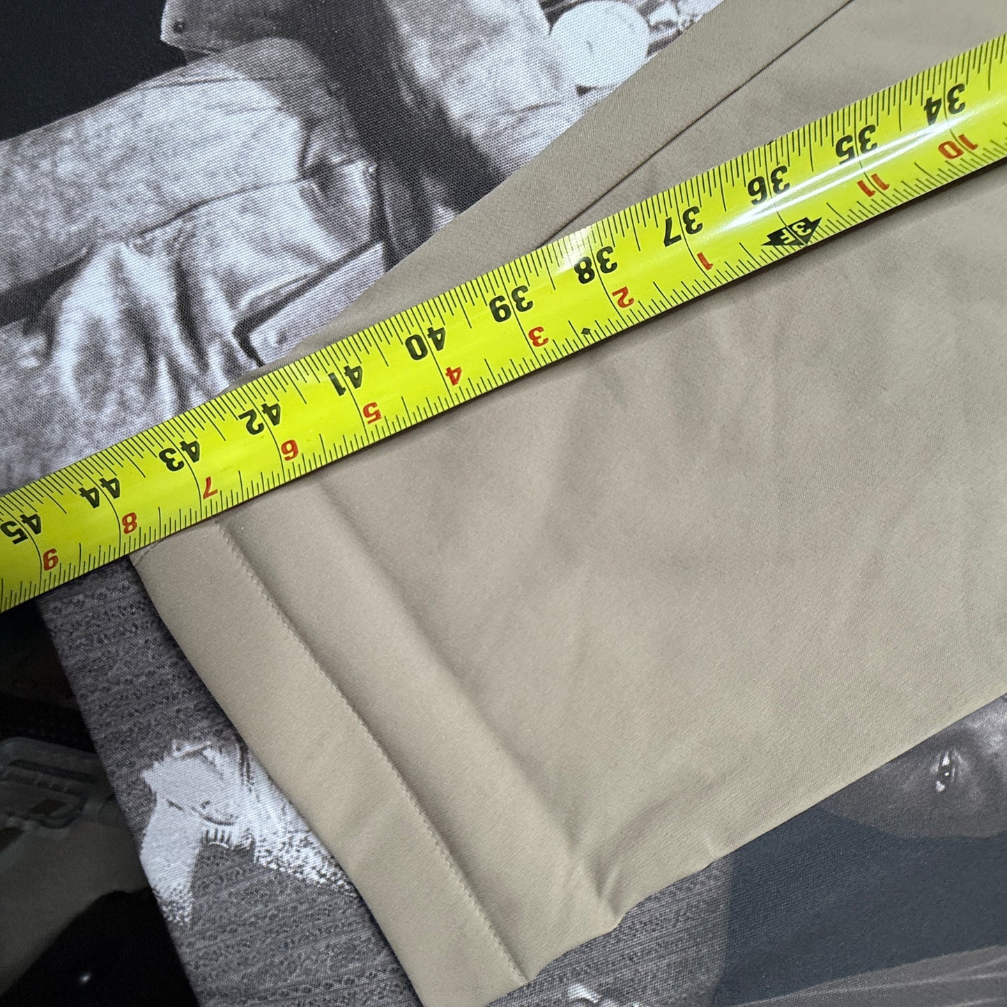 Theory Mens Hayden Rinsed Writer Stretch Cotton Pants Bark SZ 38